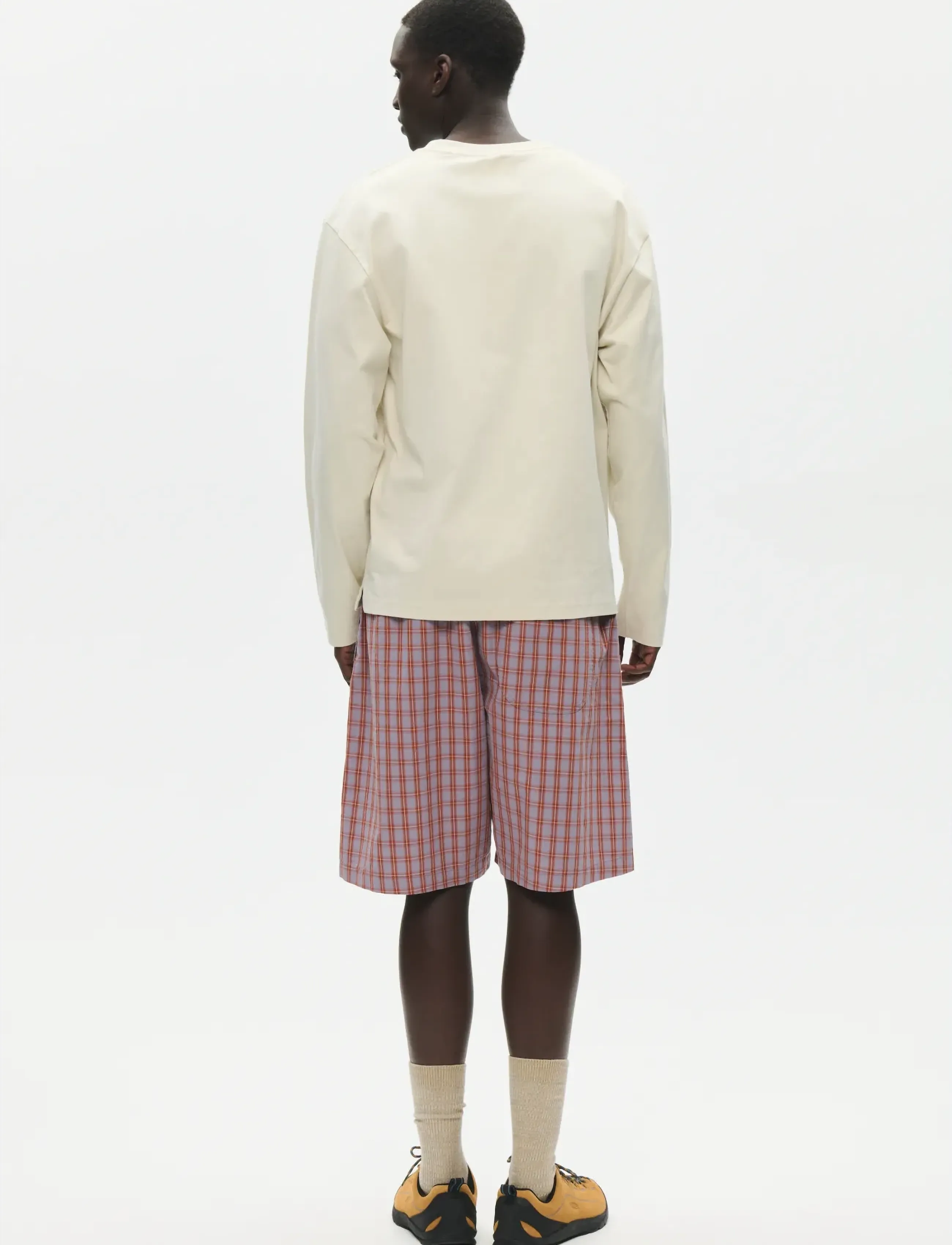 WOOD WOOD - WWAlwin shorts ch 25428 - boxershorts - ginger bread check - 3