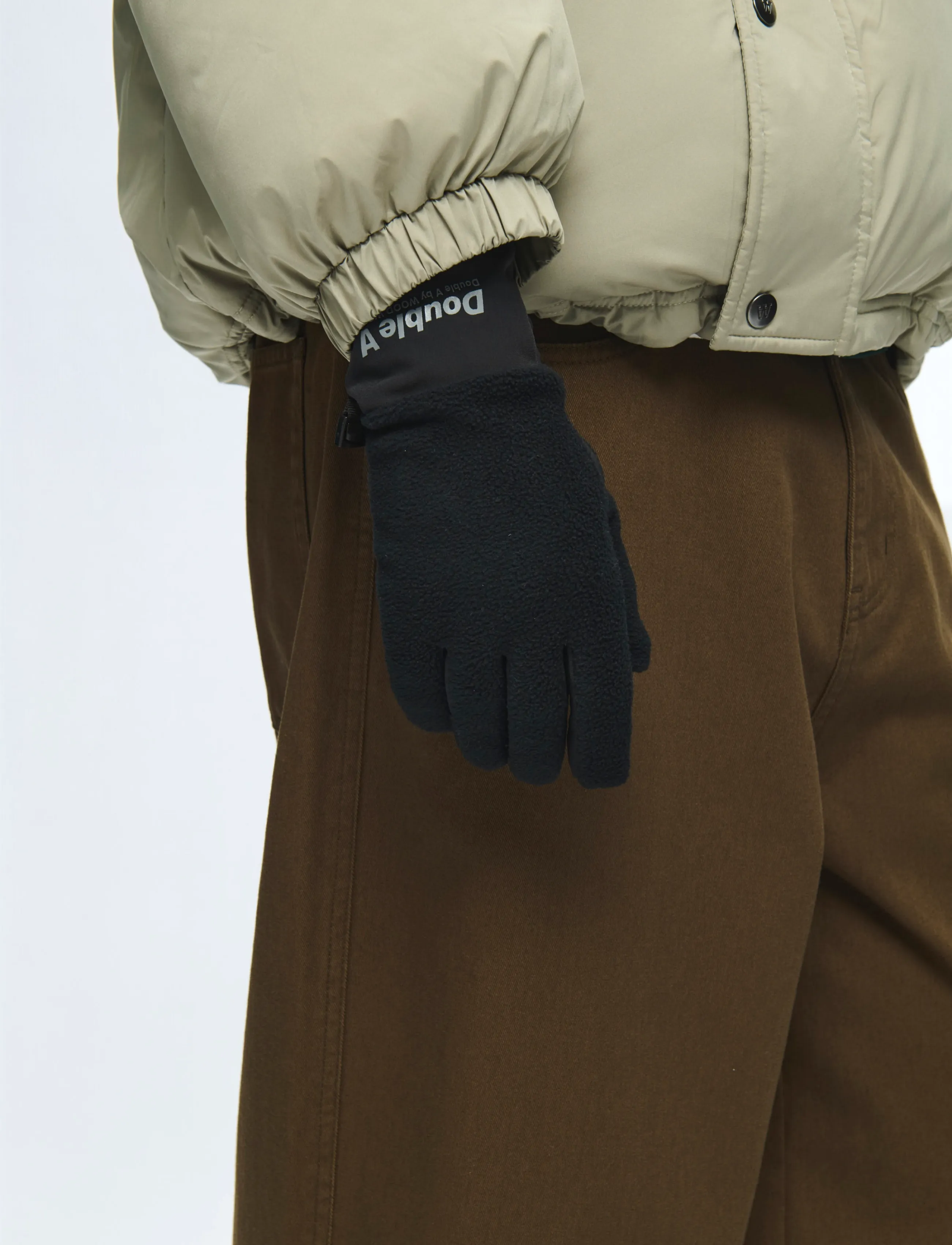 WOOD WOOD Wwjimmy Gloves 25469, S/M, Black, Handsker > Fingerhandsker, Herre