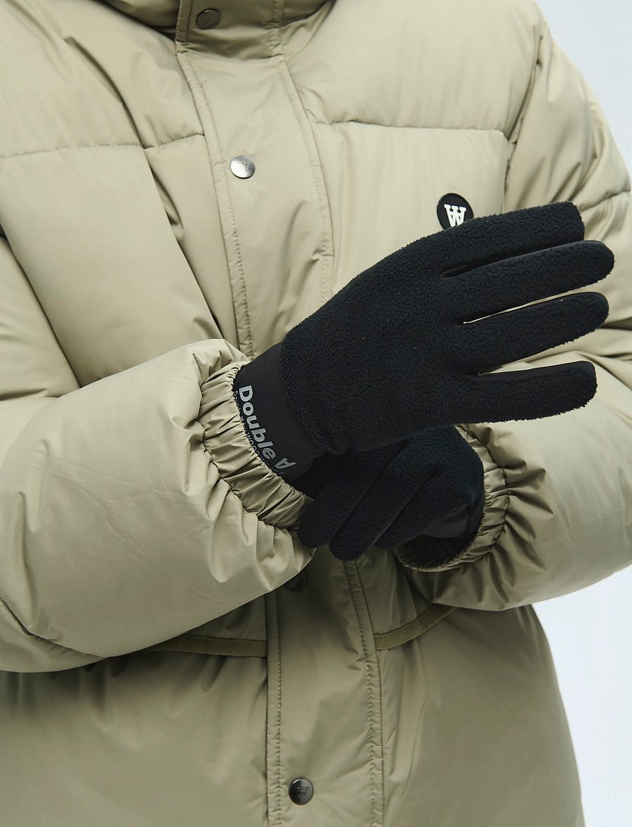 WOOD WOOD - WWJimmy gloves 25469 - shoppa efter stil - black - 2