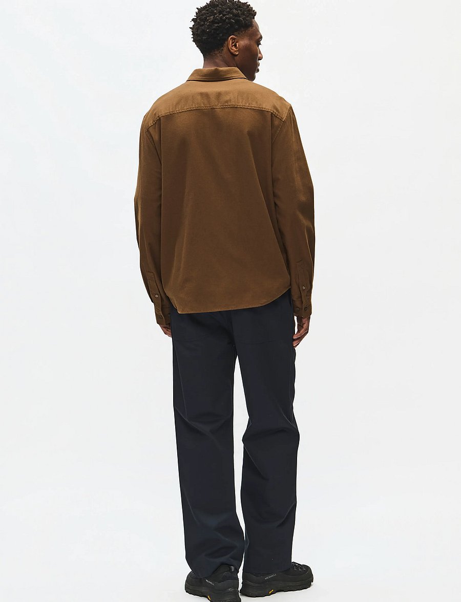 WOOD WOOD - WWAdrian shirt 25442 - casual skjorter - desert palm - 4