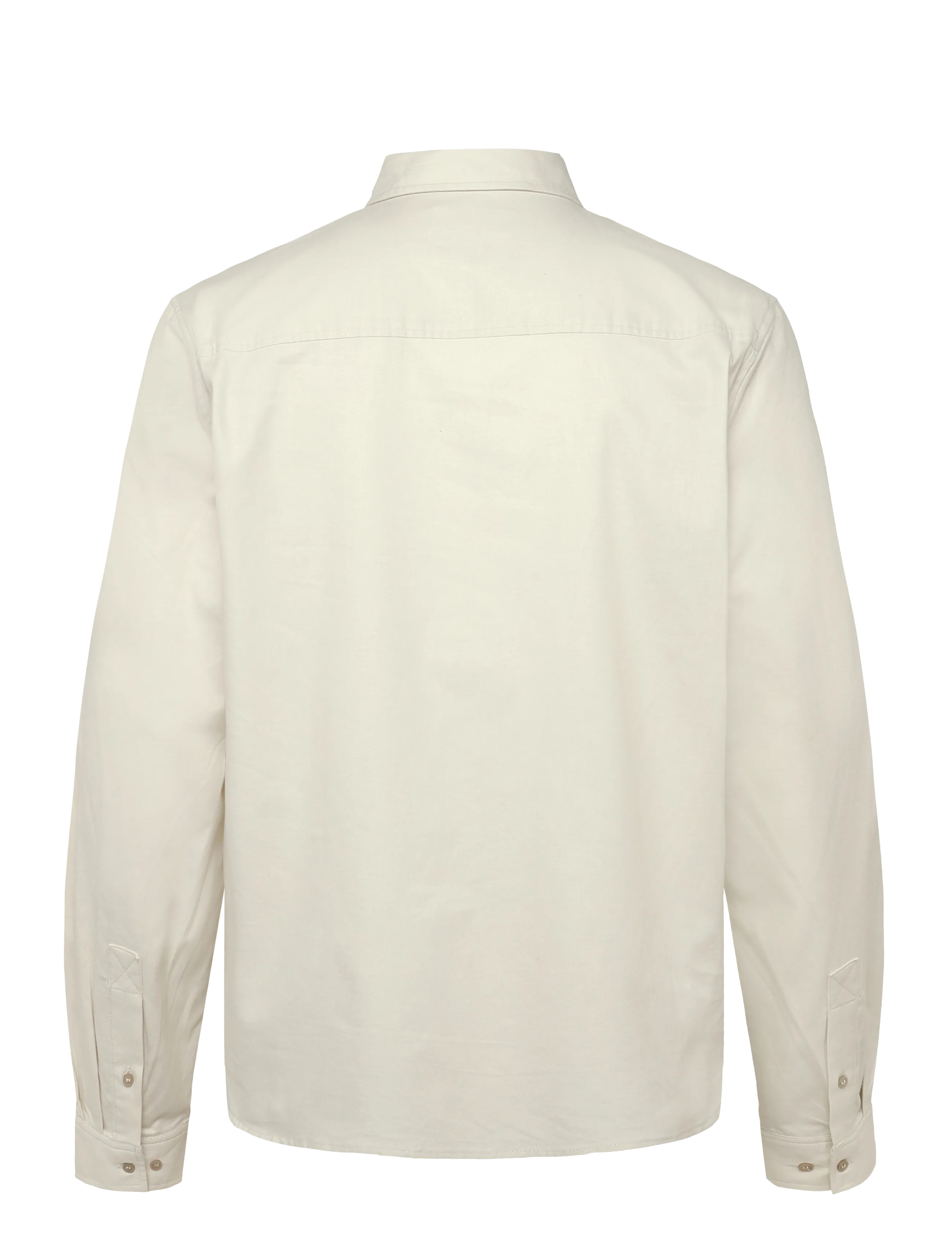 WOOD WOOD - WWAdrian shirt 25442 - vabaajasärgid - silver birch - 2