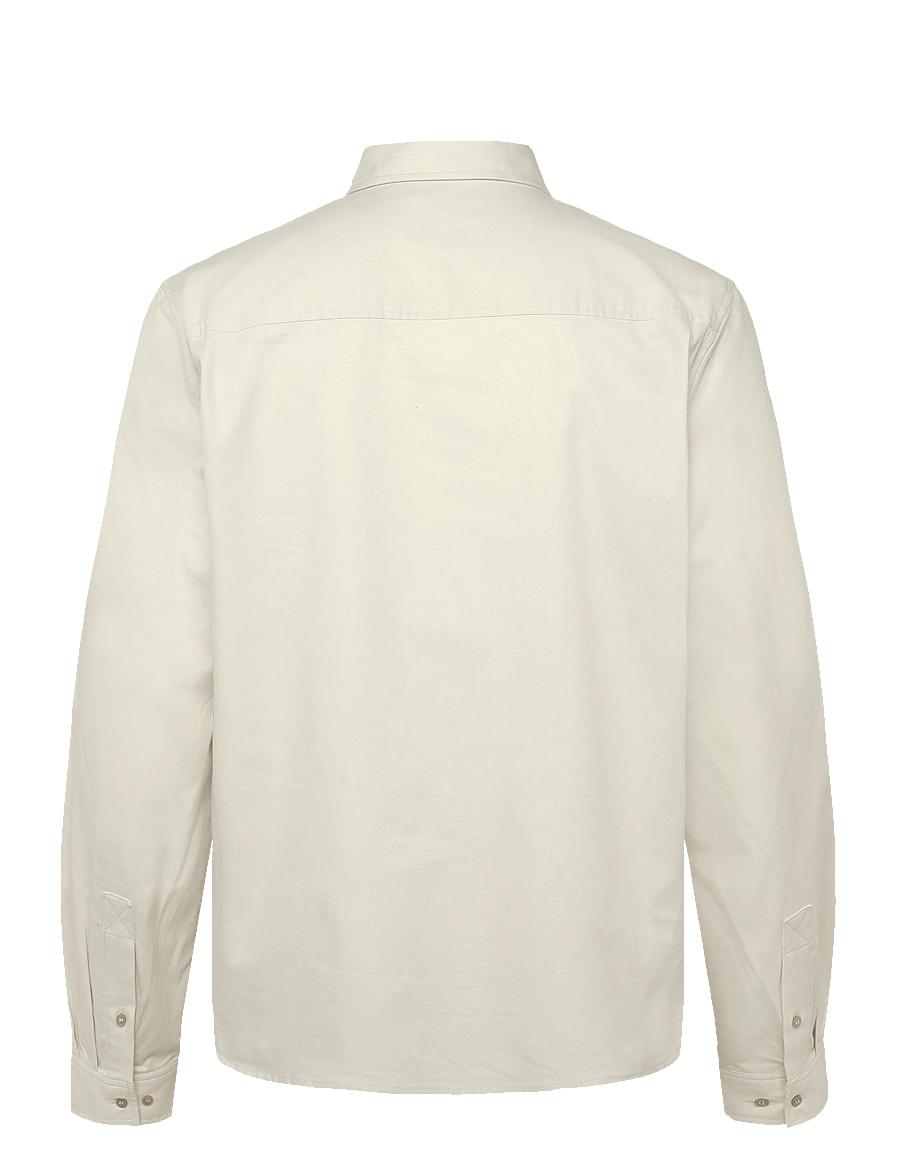WOOD WOOD - WWAdrian shirt 25442 - vabaajasärgid - silver birch - 2