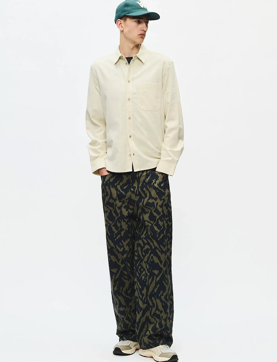 WOOD WOOD - WWAdrian shirt 25442 - vabaajasärgid - silver birch - 3