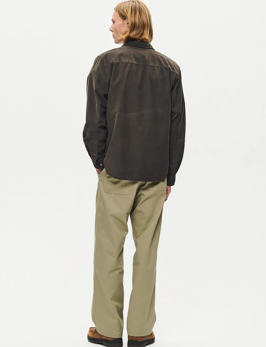 WOOD WOOD - WWAdrian shirt 25445 - corduroy shirts - deep depths - 3