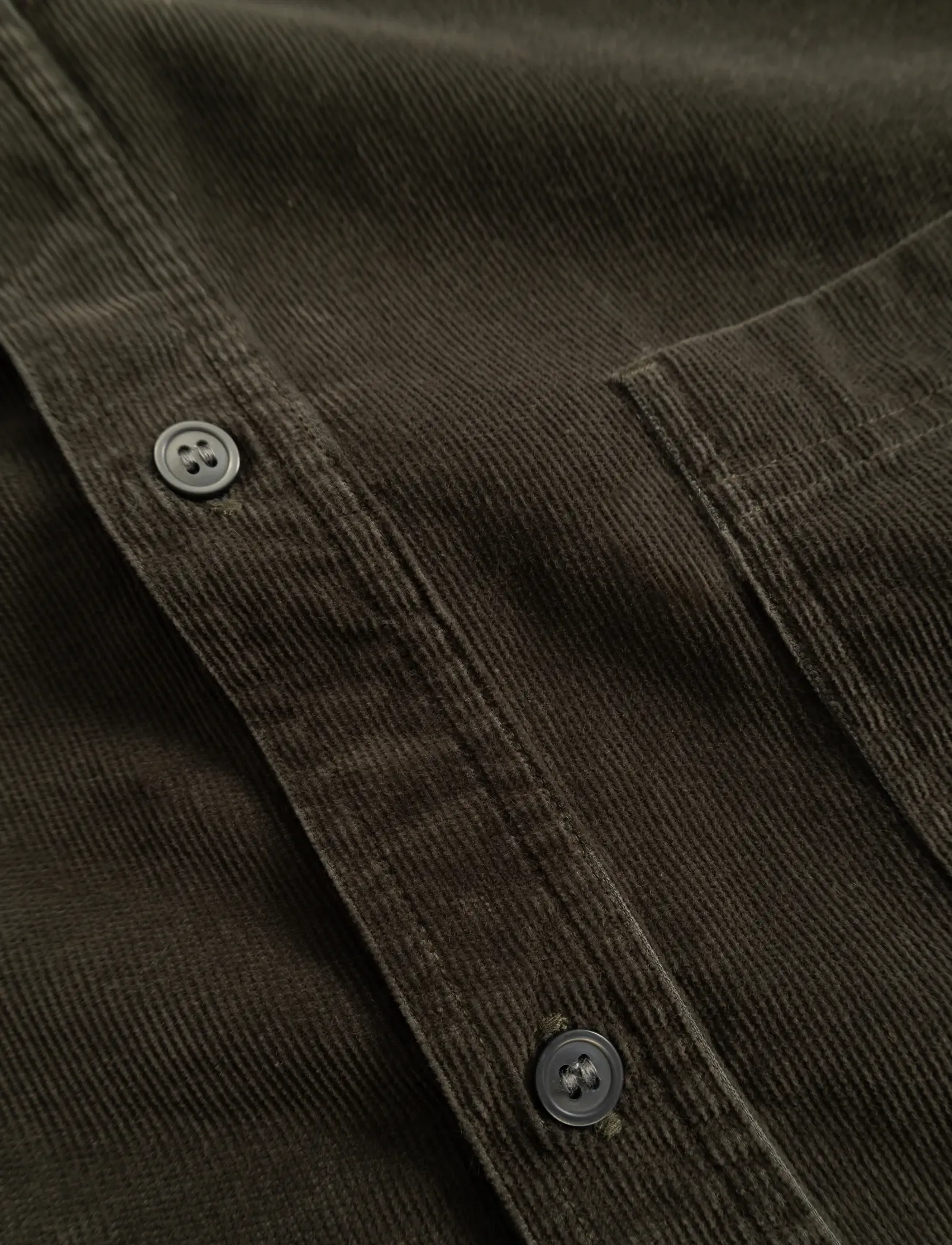 WOOD WOOD - WWAdrian shirt 25445 - corduroy shirts - deep depths - 5