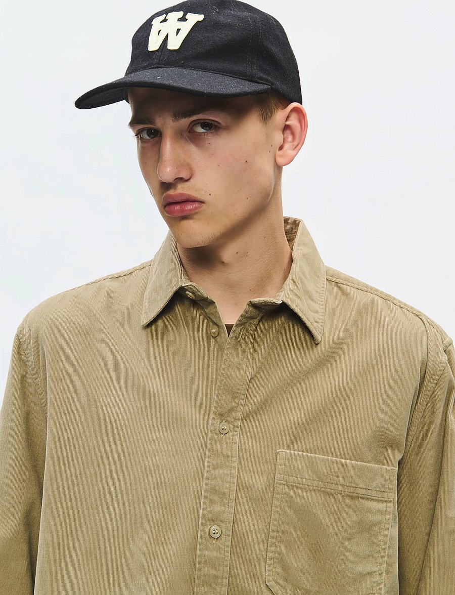 WOOD WOOD - WWAdrian shirt 25445 - fløjlsskjorter - overland trek - 5