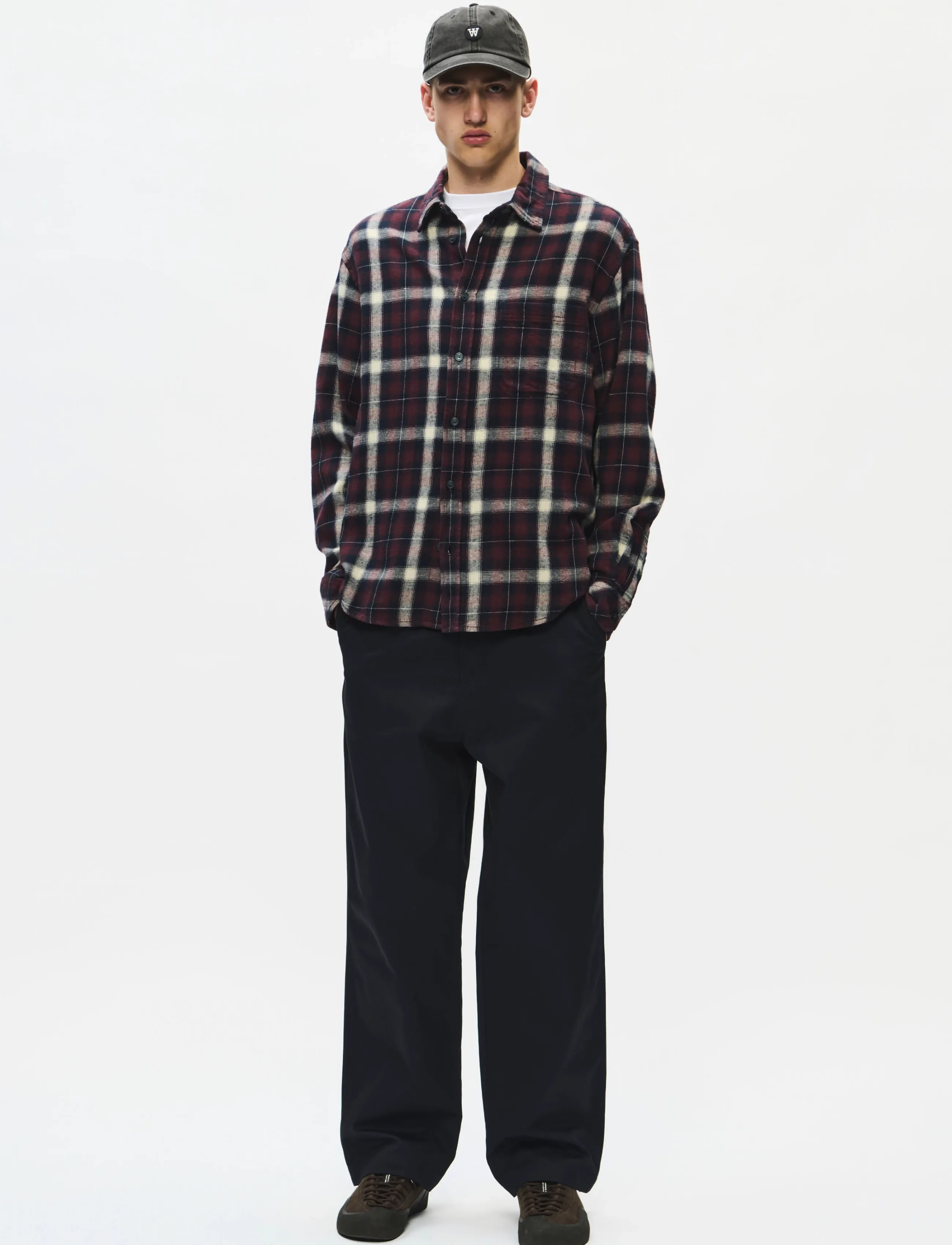 WOOD WOOD - WWCooper shirt 25448 - decadent chocolate check - 3