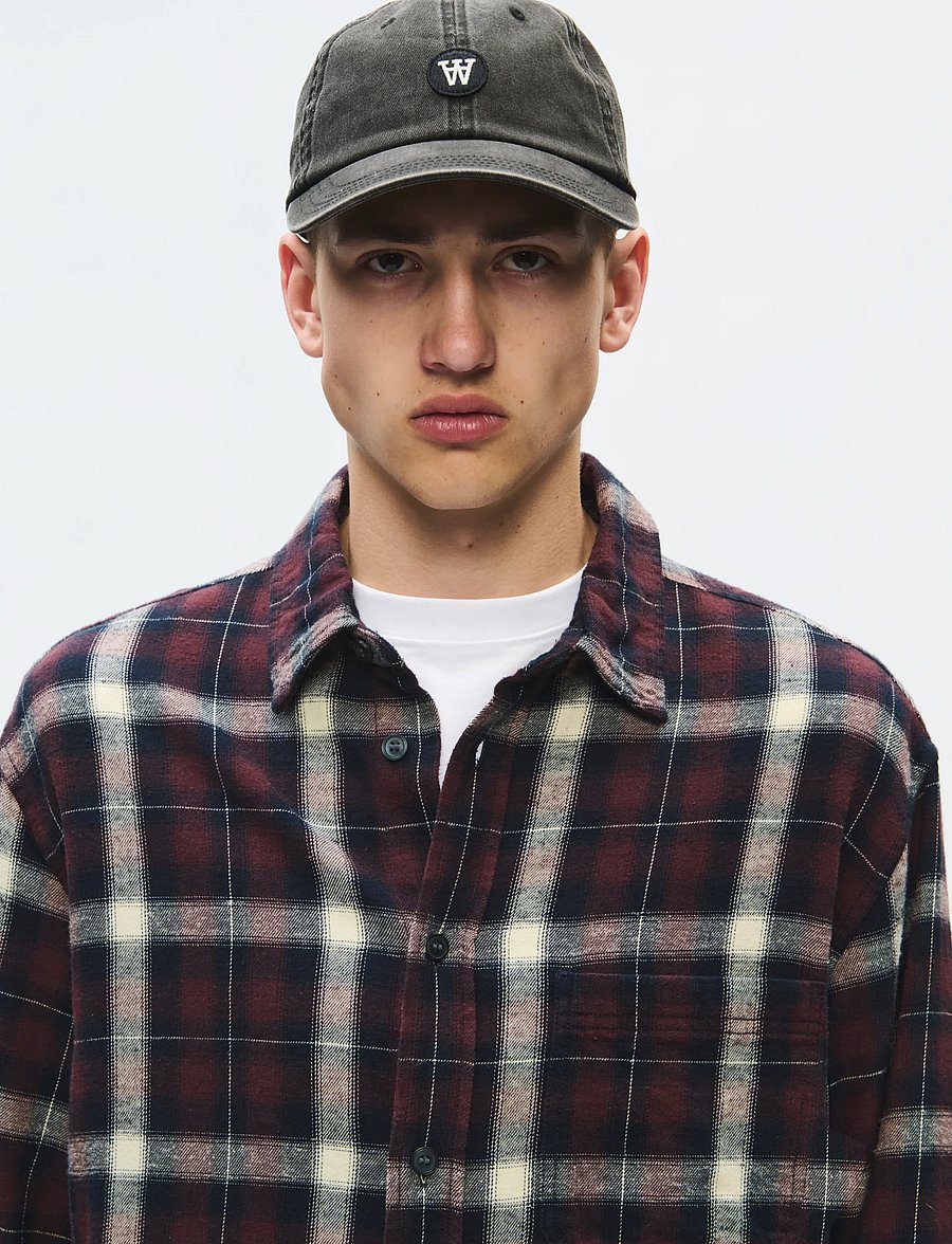 WOOD WOOD - WWCooper shirt 25448 - flanell-hemden - decadent chocolate check - 5