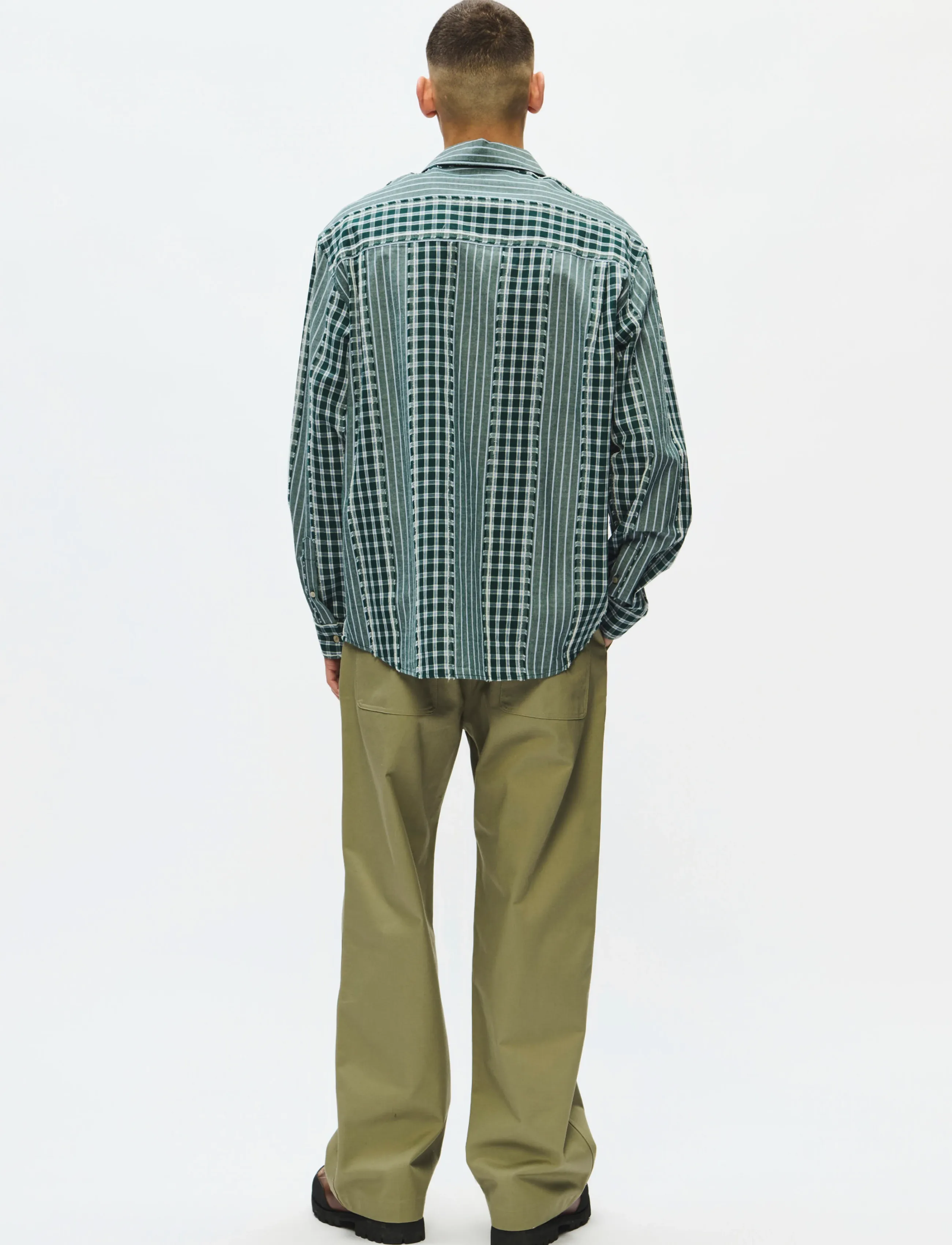 WOOD WOOD - WWCooper shirt 25450 - casual skjorter - panderosa pine check - 4