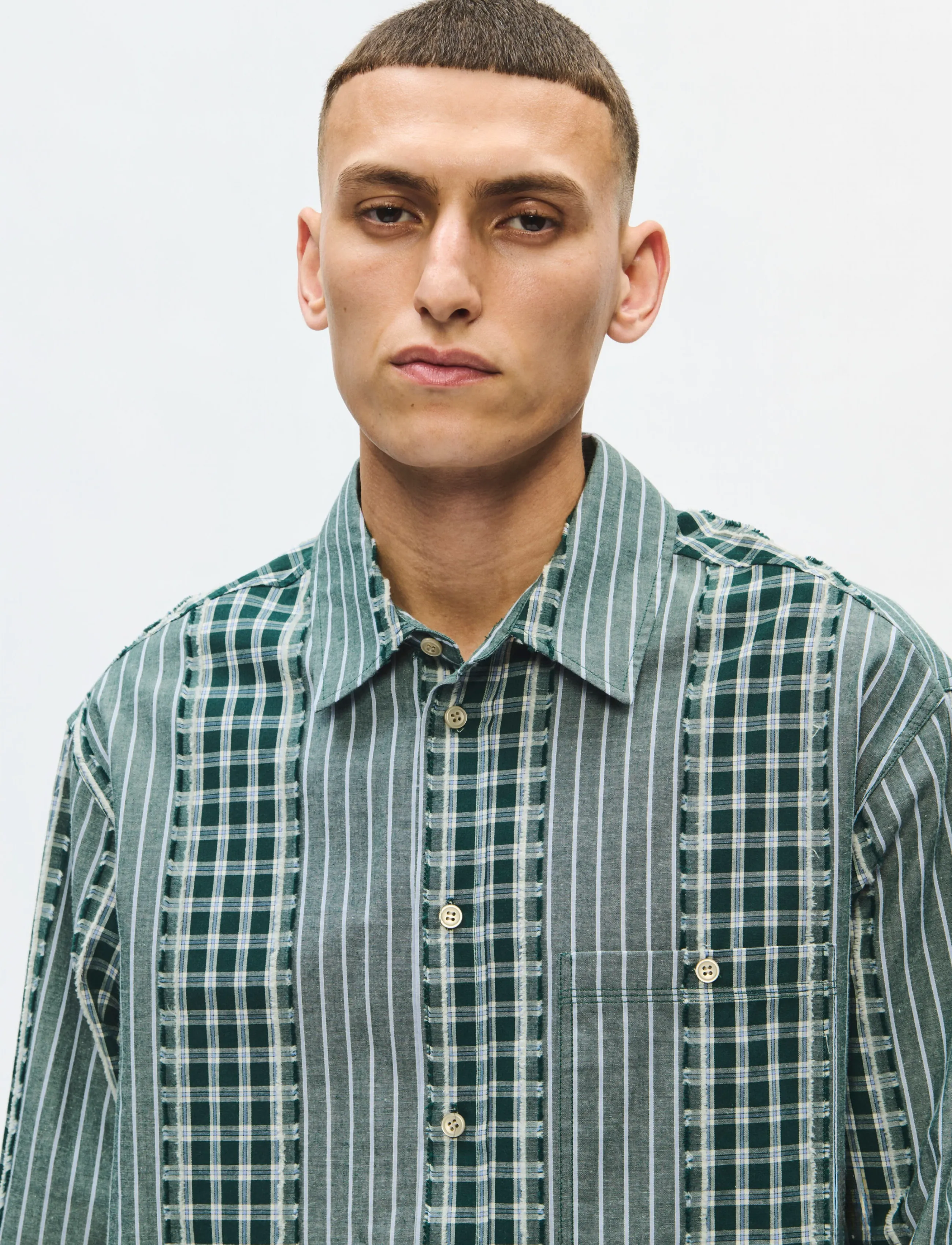 WOOD WOOD - WWCooper shirt 25450 - casual skjorter - panderosa pine check - 5