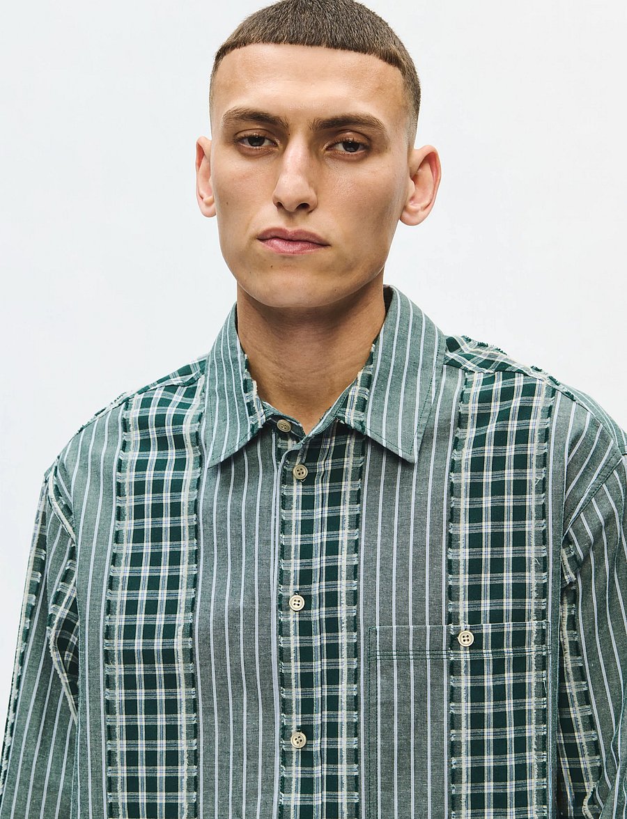 WOOD WOOD - WWCooper shirt 25450 - casual skjorter - panderosa pine check - 5