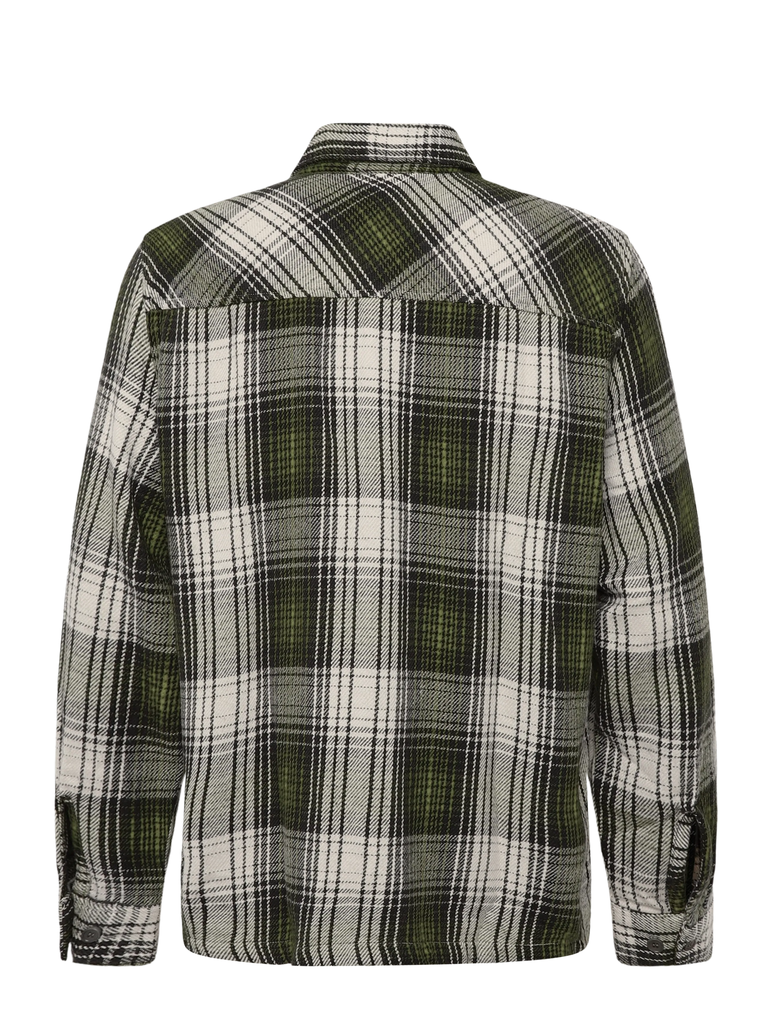 WOOD WOOD - WWClay overshirt 25452 - flanell-hemden - going green check - 2