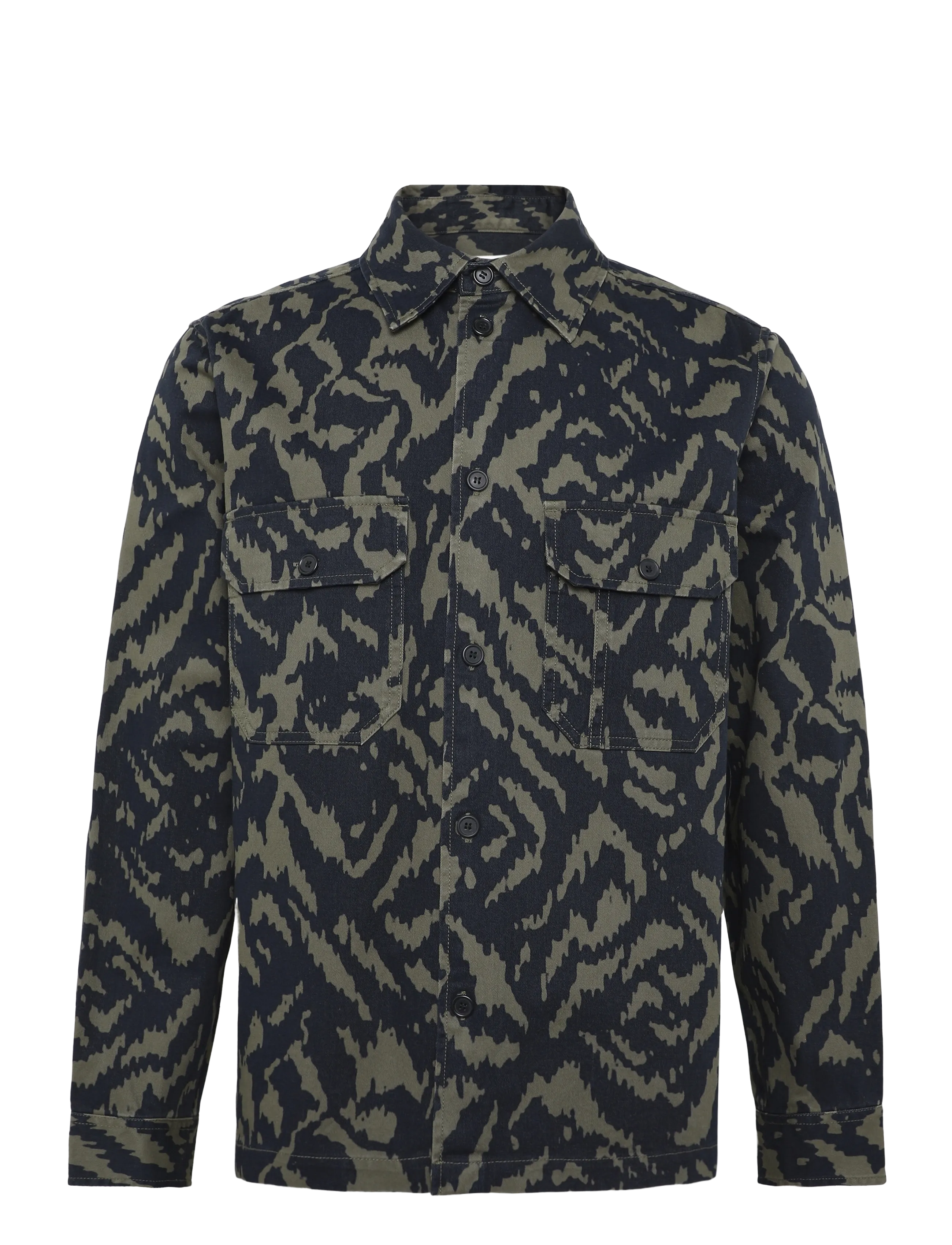 WOOD WOOD - WWClay overshirt 25461 - mustriga särgid - aurora - 1