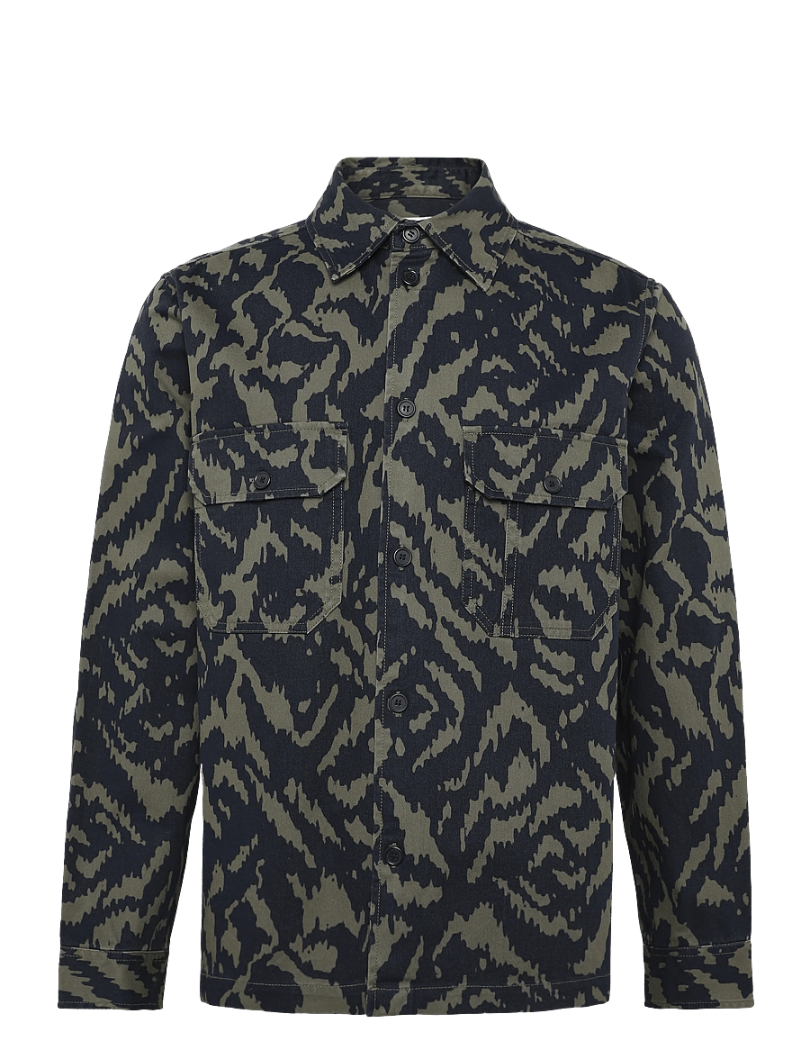 WOOD WOOD - WWClay overshirt 25461 - mustriga särgid - aurora - 1