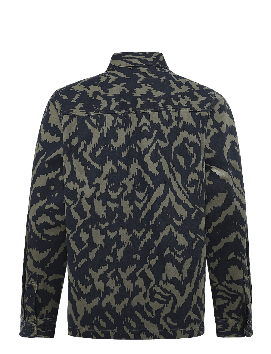 WOOD WOOD - WWClay overshirt 25461 - raštuoti marškiniai - aurora - 2