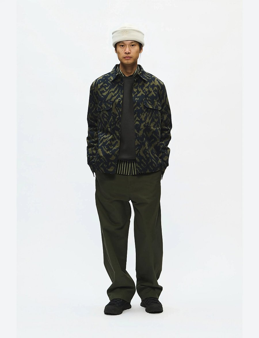 WOOD WOOD - WWClay overshirt 25461 - pattern shirts - aurora - 2
