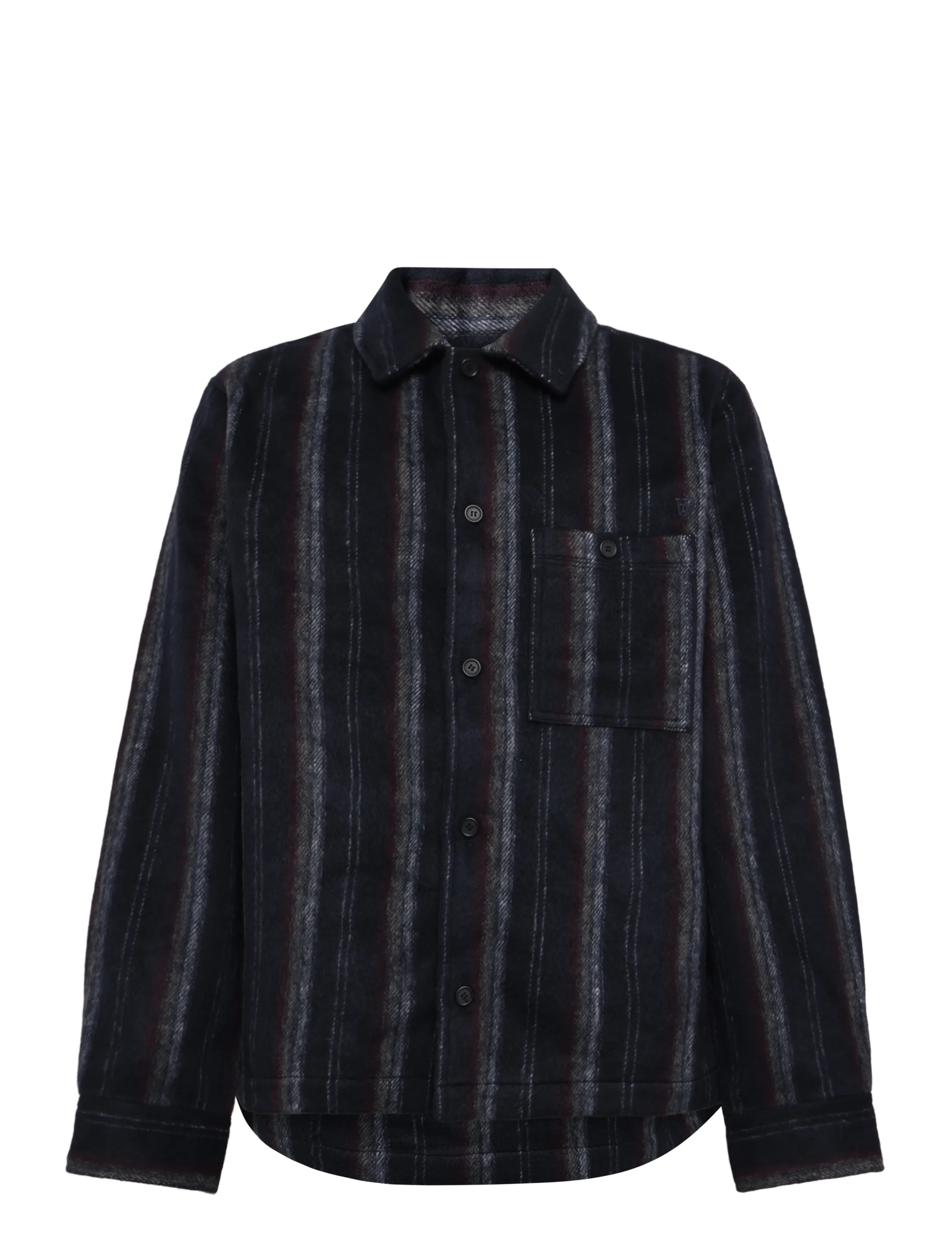 WOOD WOOD - WWClay overshirt 25494 - vårjackor - salute stripe - 1