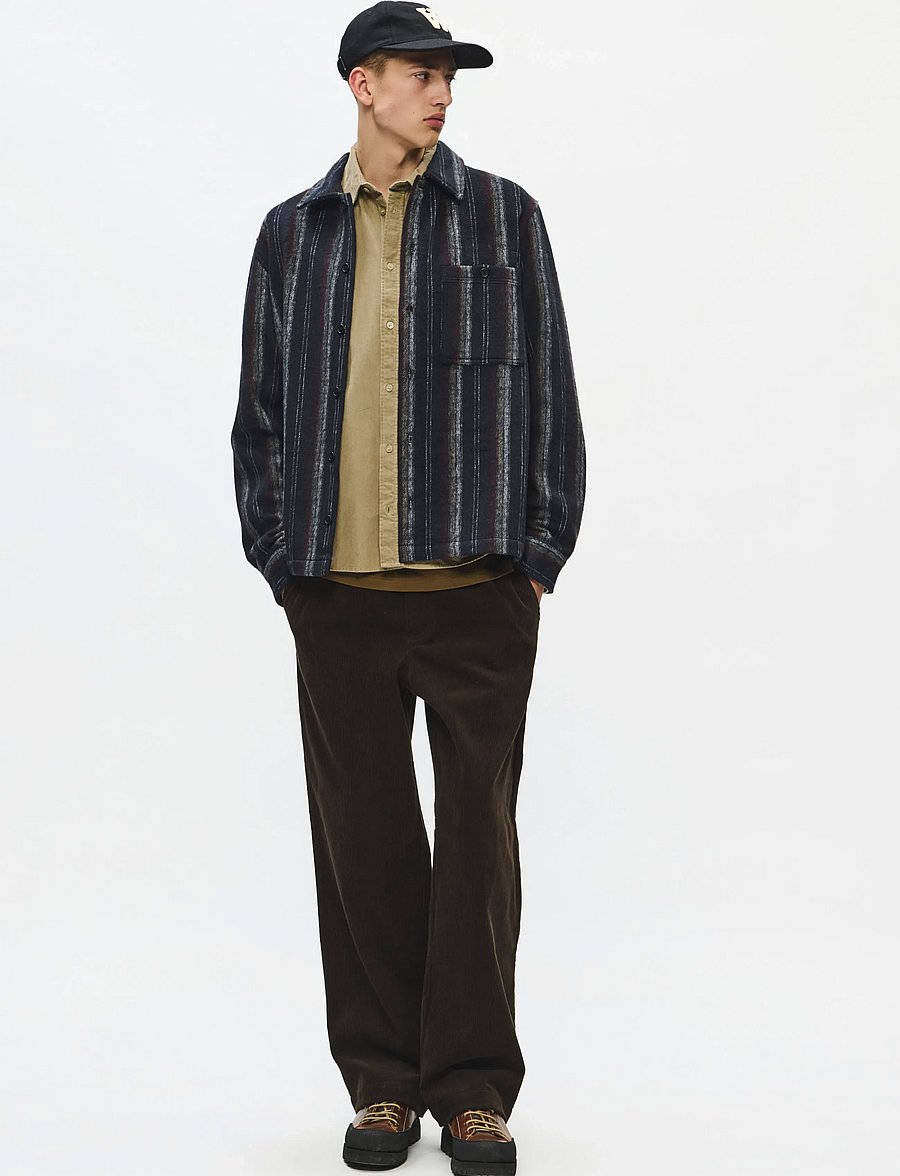 WOOD WOOD - WWClay overshirt 25494 - vårjackor - salute stripe - 3
