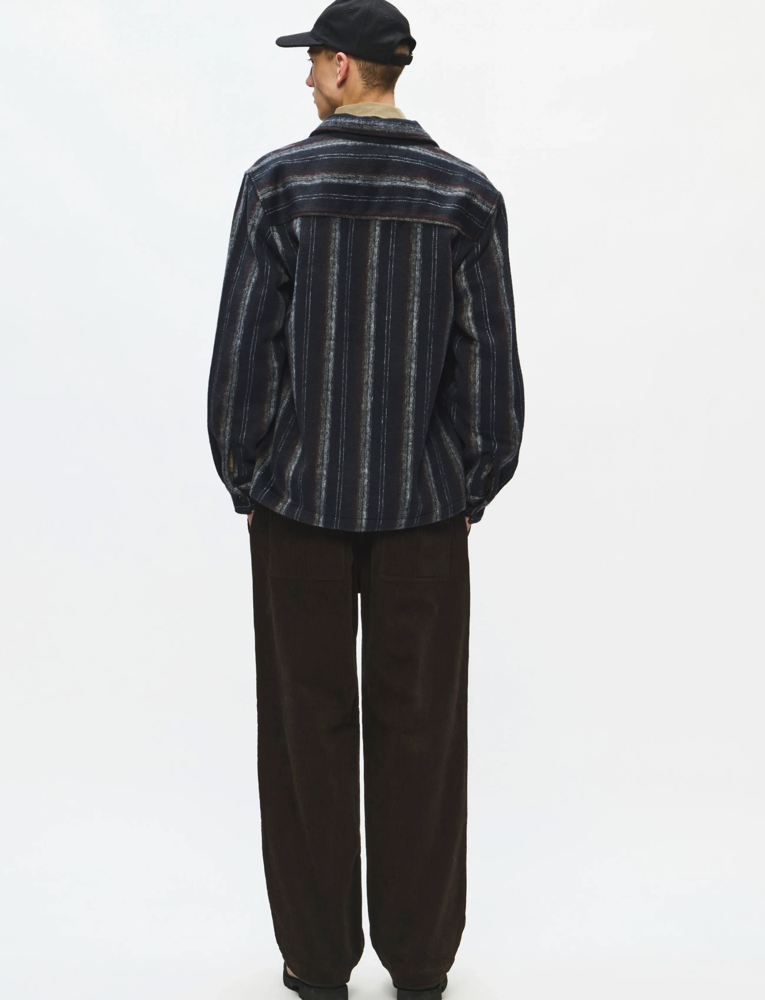 WOOD WOOD - WWClay overshirt 25494 - vårjackor - salute stripe - 4