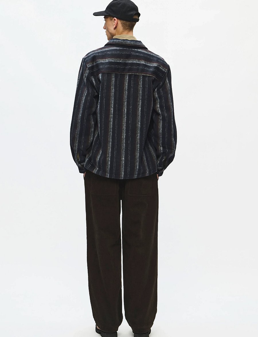WOOD WOOD - WWClay overshirt 25494 - vårjackor - salute stripe - 4