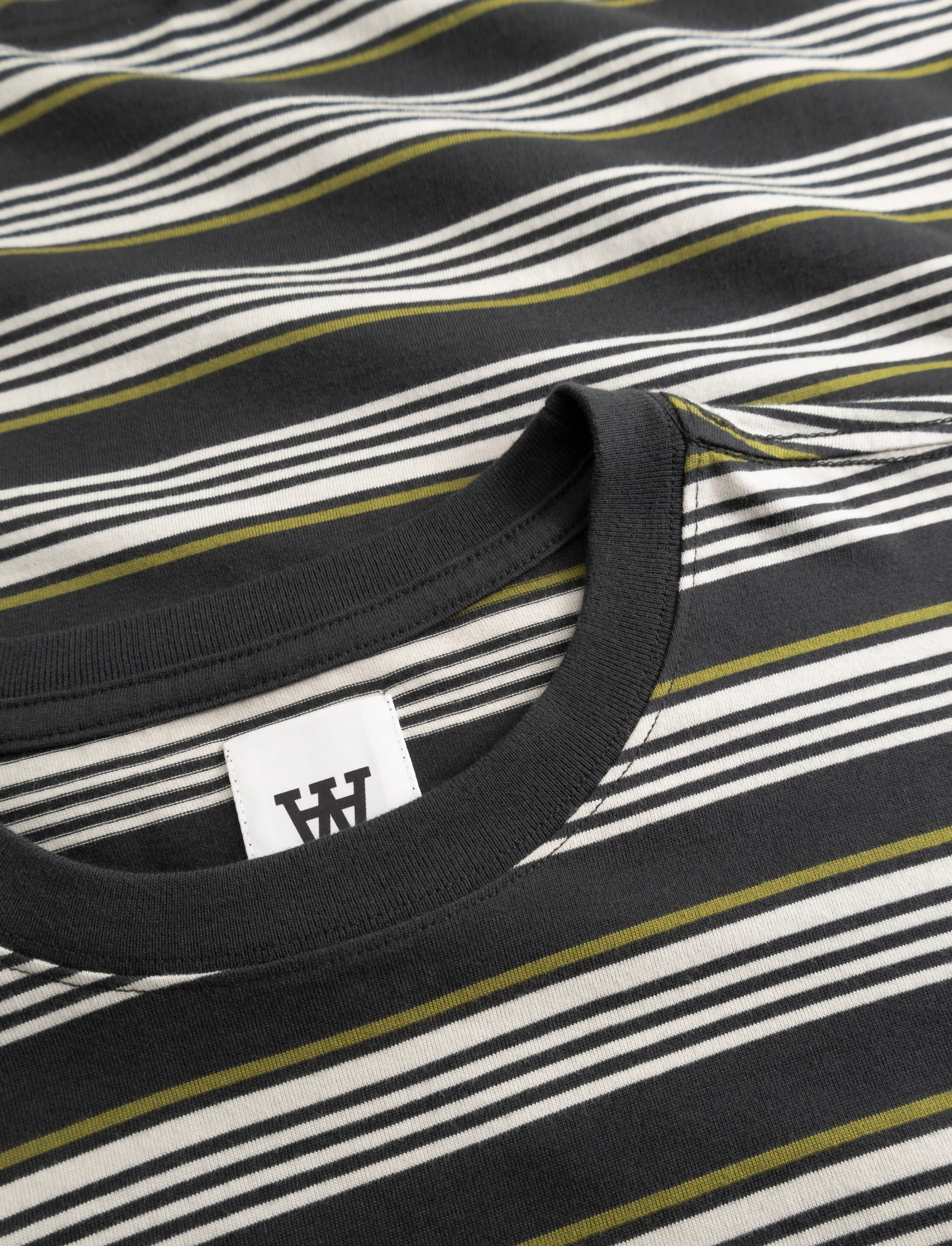 WOOD WOOD - WWLucas LS tee 25381 - langærmede t-shirts - pirate black stripe - 5