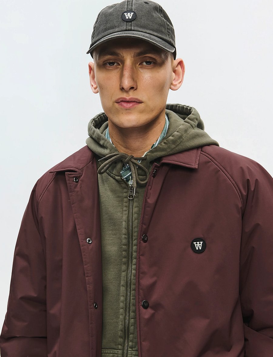 WOOD WOOD - WWSigurt x jacket 25483 - dunjakker - decadent chocolate - 5