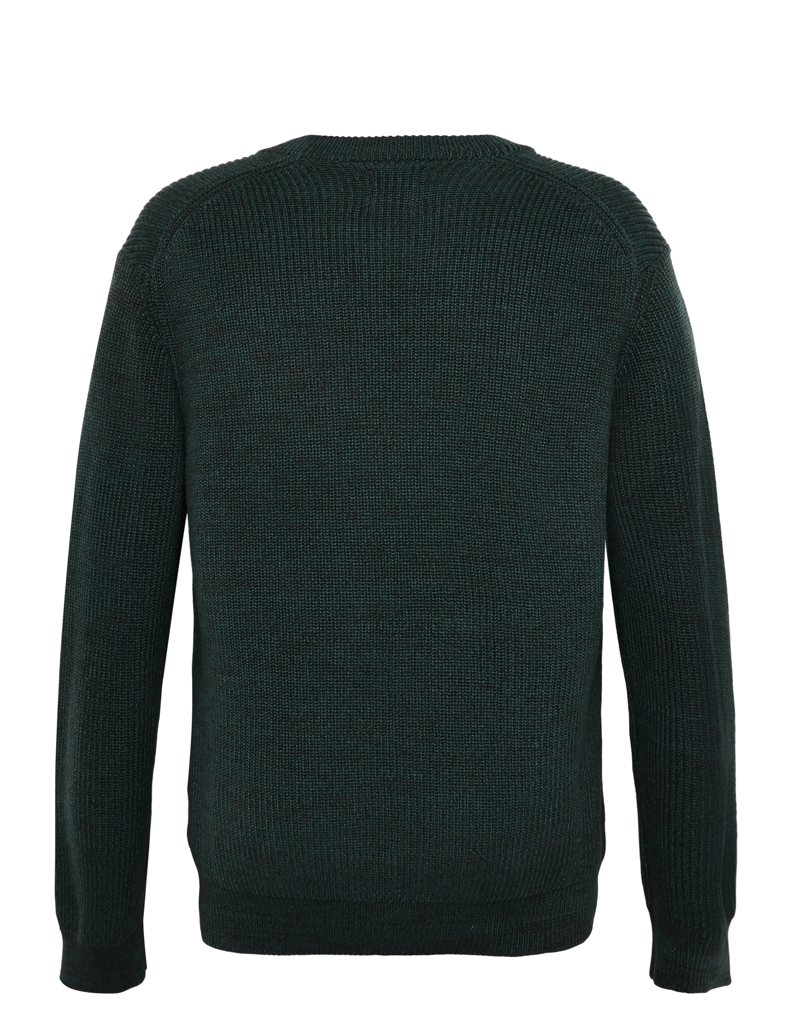 WOOD WOOD - WWHalum crew neck 25488 - rund hals - ponderosa pine melange - 2