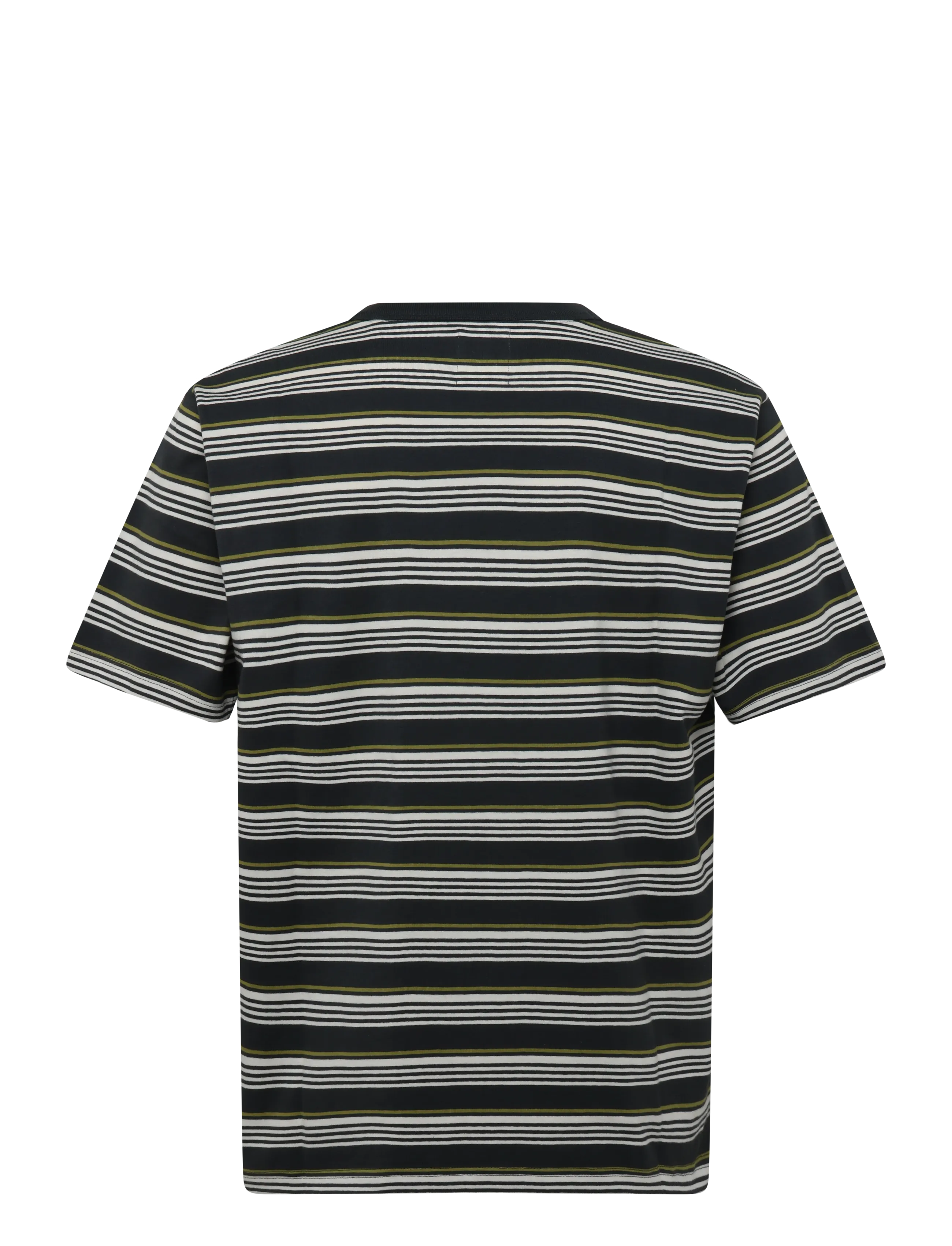WOOD WOOD - WWLucas tee 25381 - short-sleeved t-shirts - pirate black stripe - 2