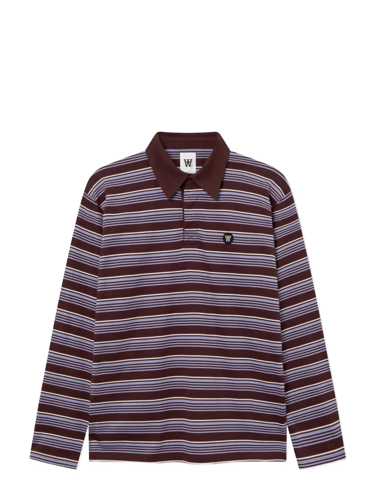 WOOD WOOD - WWLandon X polo 25381 - decadent chocolate stripe - 1