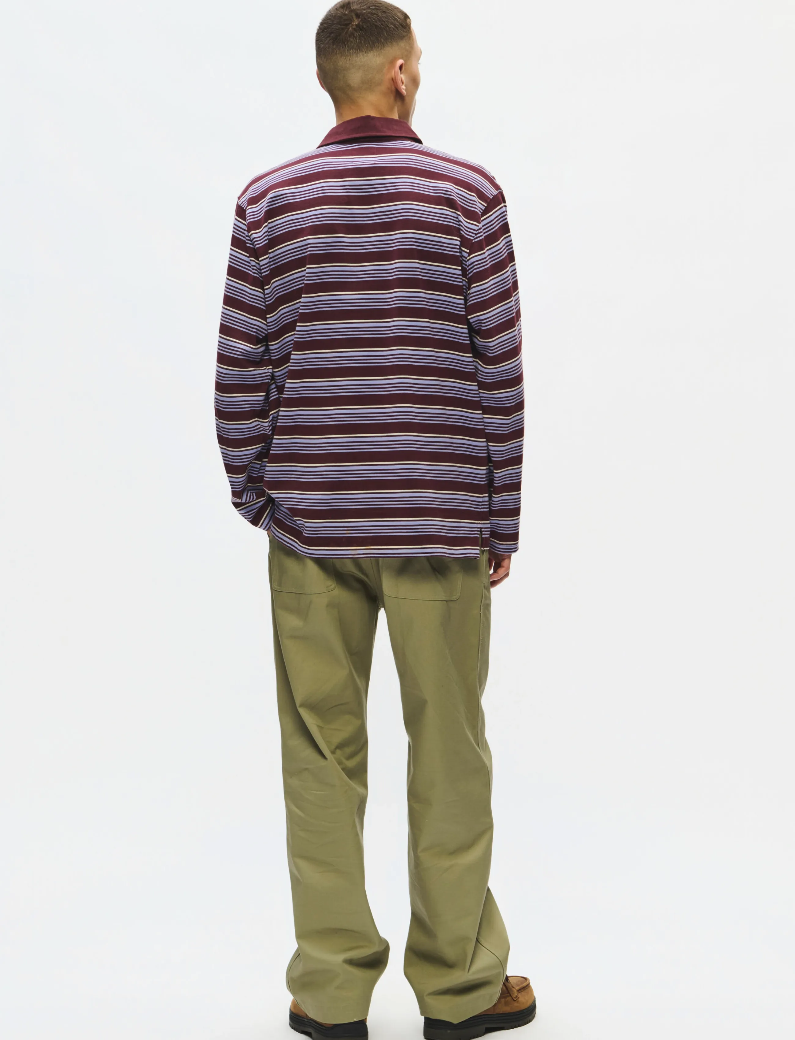 WOOD WOOD - WWLandon X polo 25381 - decadent chocolate stripe - 3