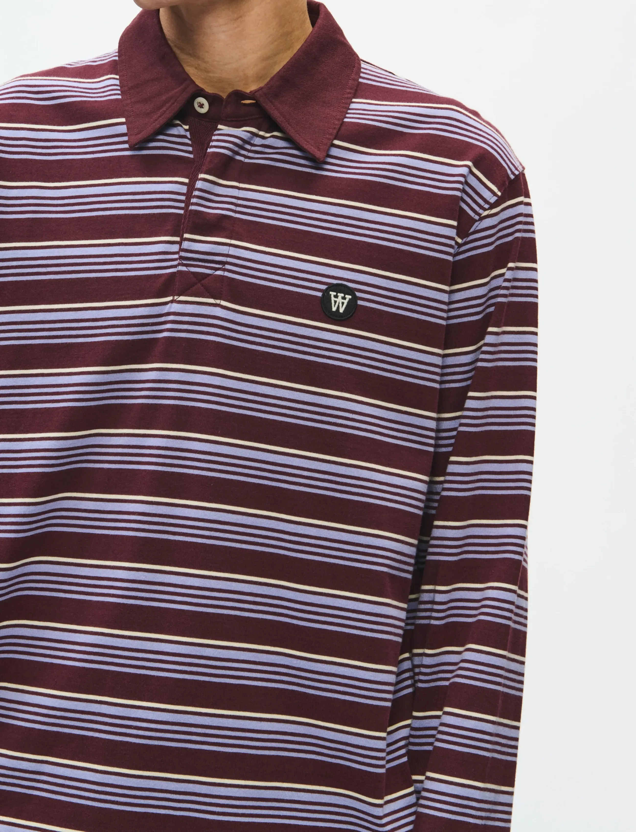 WOOD WOOD - WWLandon X polo 25381 - decadent chocolate stripe - 4