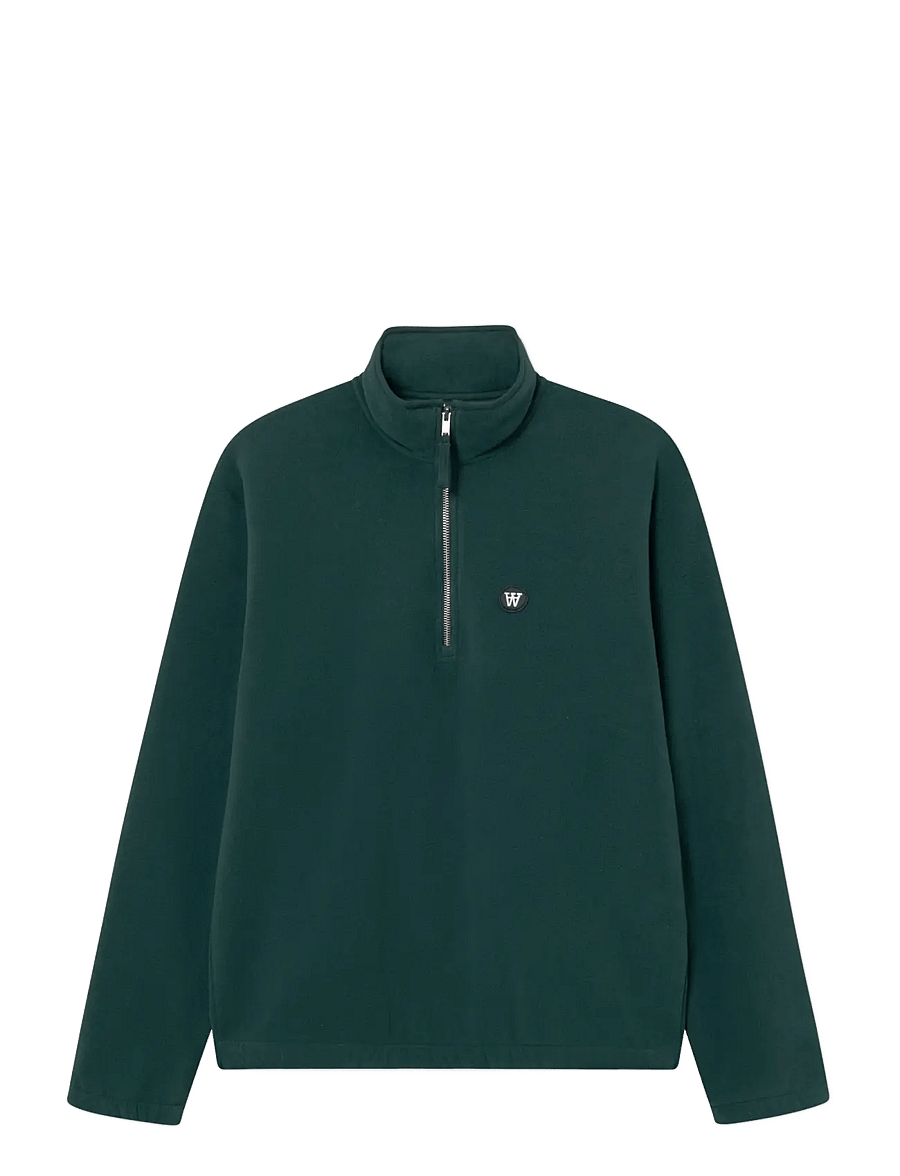 WOOD WOOD - WWMitchel half zipper 25486 - fleecetrøjer - ponderosa pine - 1