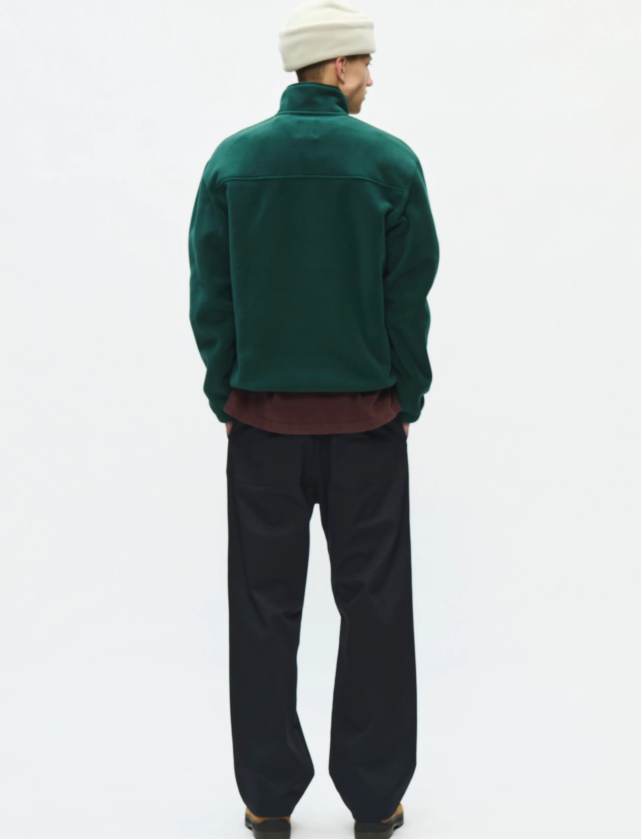 WOOD WOOD - WWMitchel half zipper 25486 - fleecetrøjer - ponderosa pine - 2
