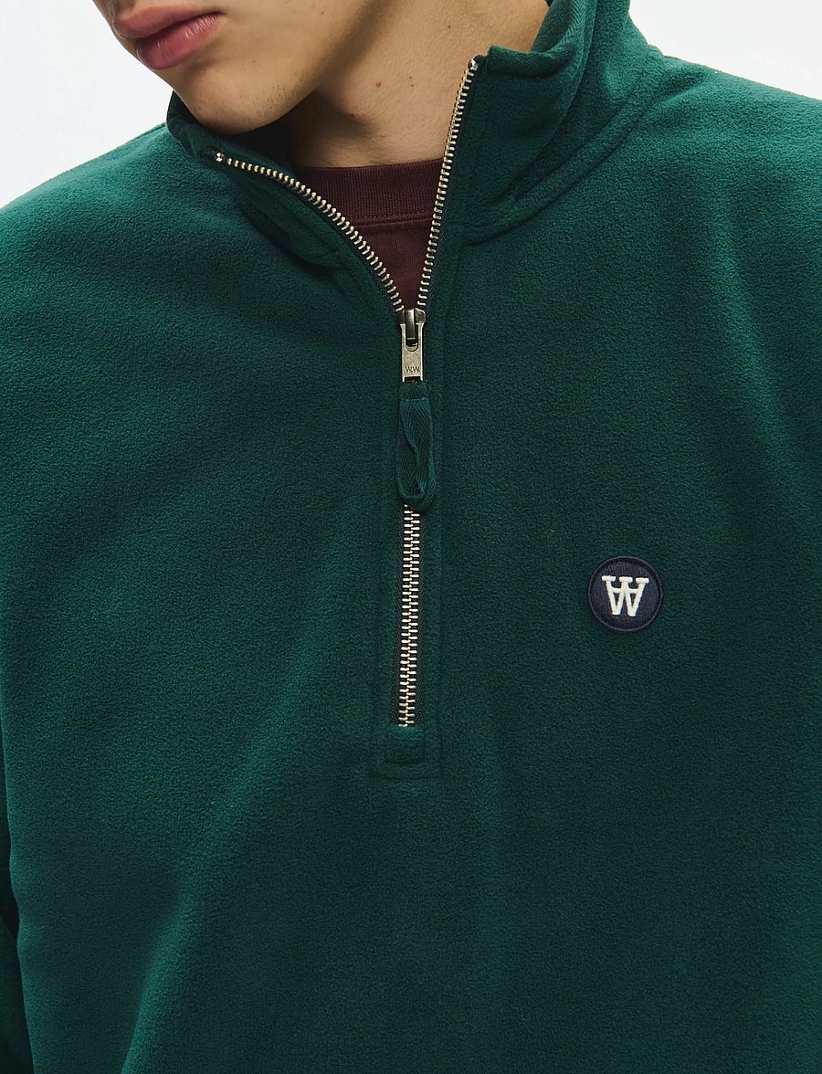 WOOD WOOD - WWMitchel half zipper 25486 - fleecetrøjer - ponderosa pine - 3