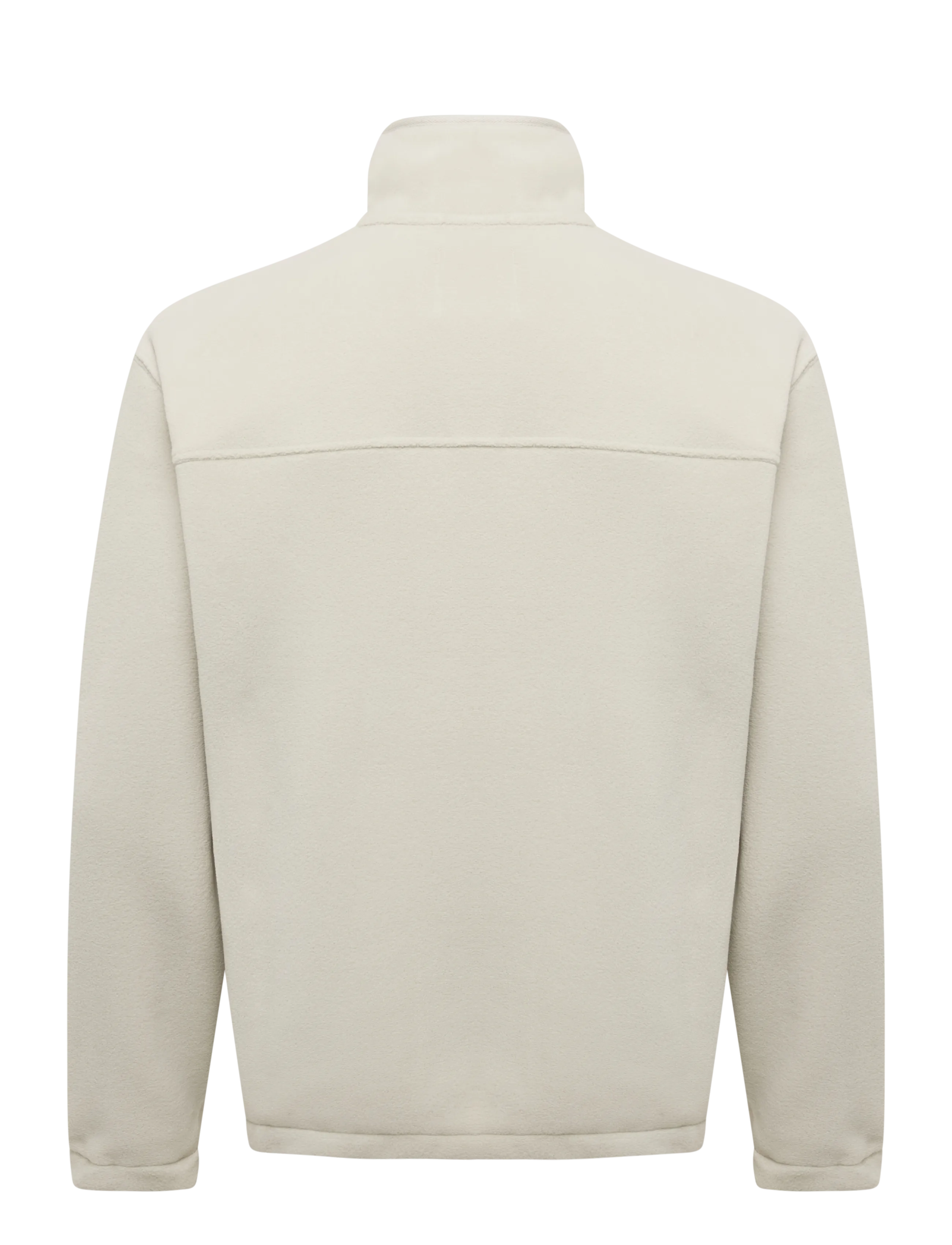 WOOD WOOD - WWMitchel half zipper 25486 - fleece-pullover - silver birch - 1