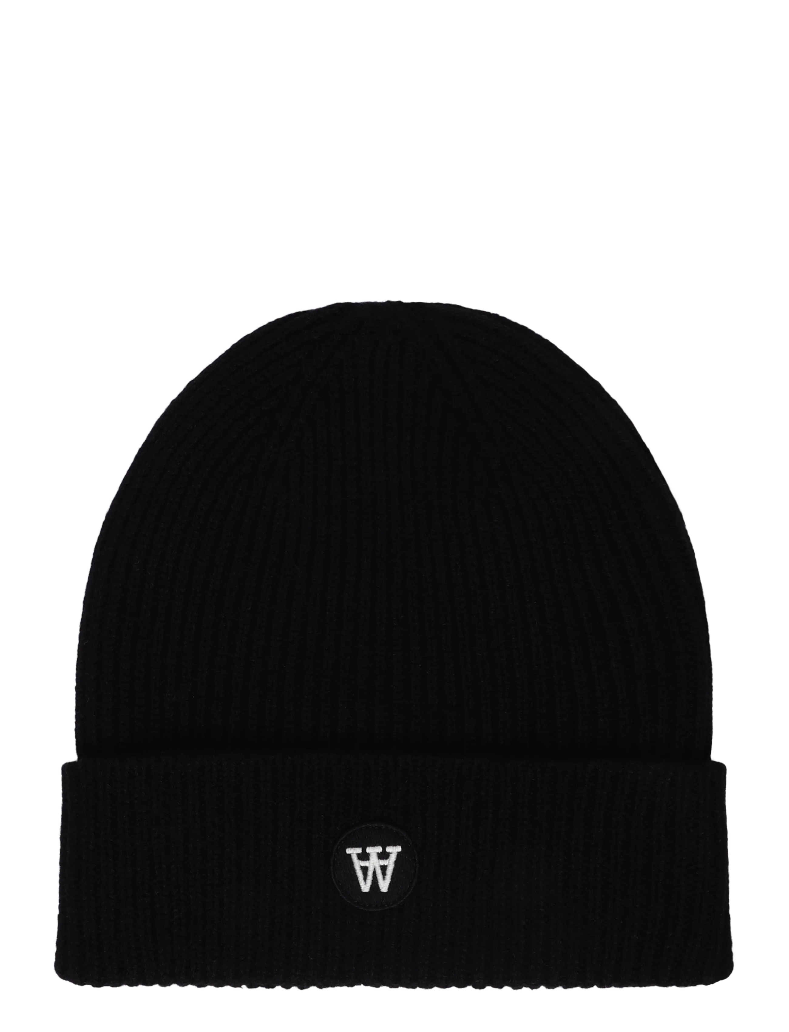 WOOD WOOD WWVin beanie 25465 - Streetstyle - BLACK / black