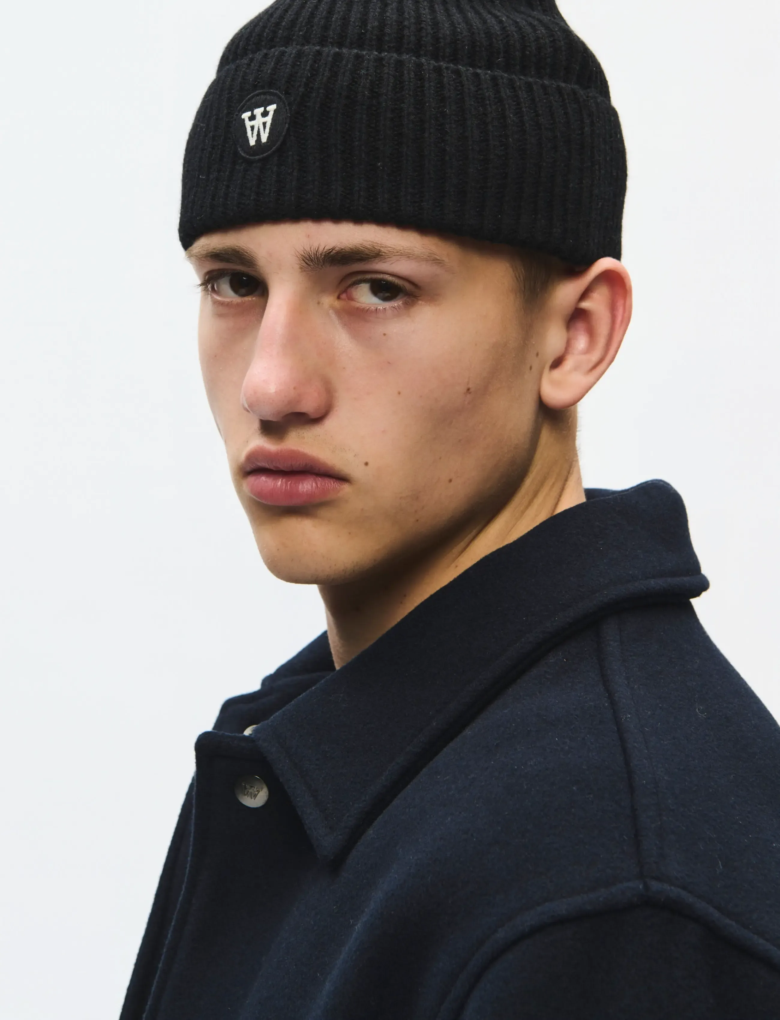 WOOD WOOD - WWVin beanie 25465 - shop efter stil - black - 3