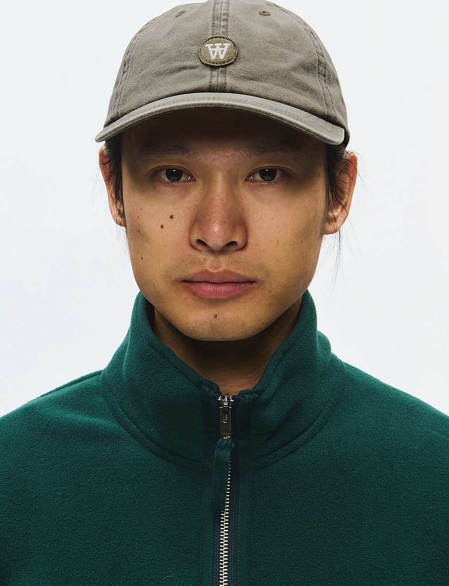 WOOD WOOD - WWAA patch cap 25463 - kappen - army green - 0