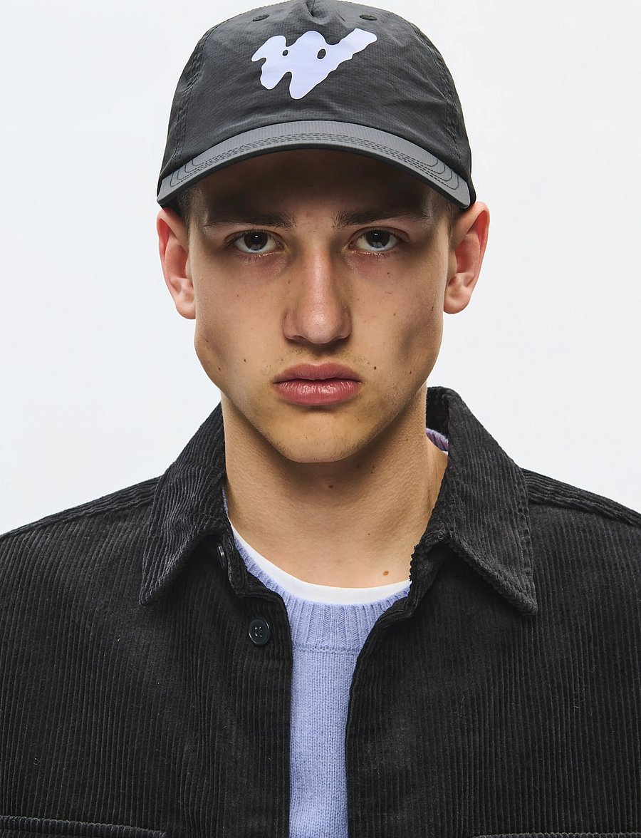 WOOD WOOD - WWGhost cap 25160 - kasketter - black - 2