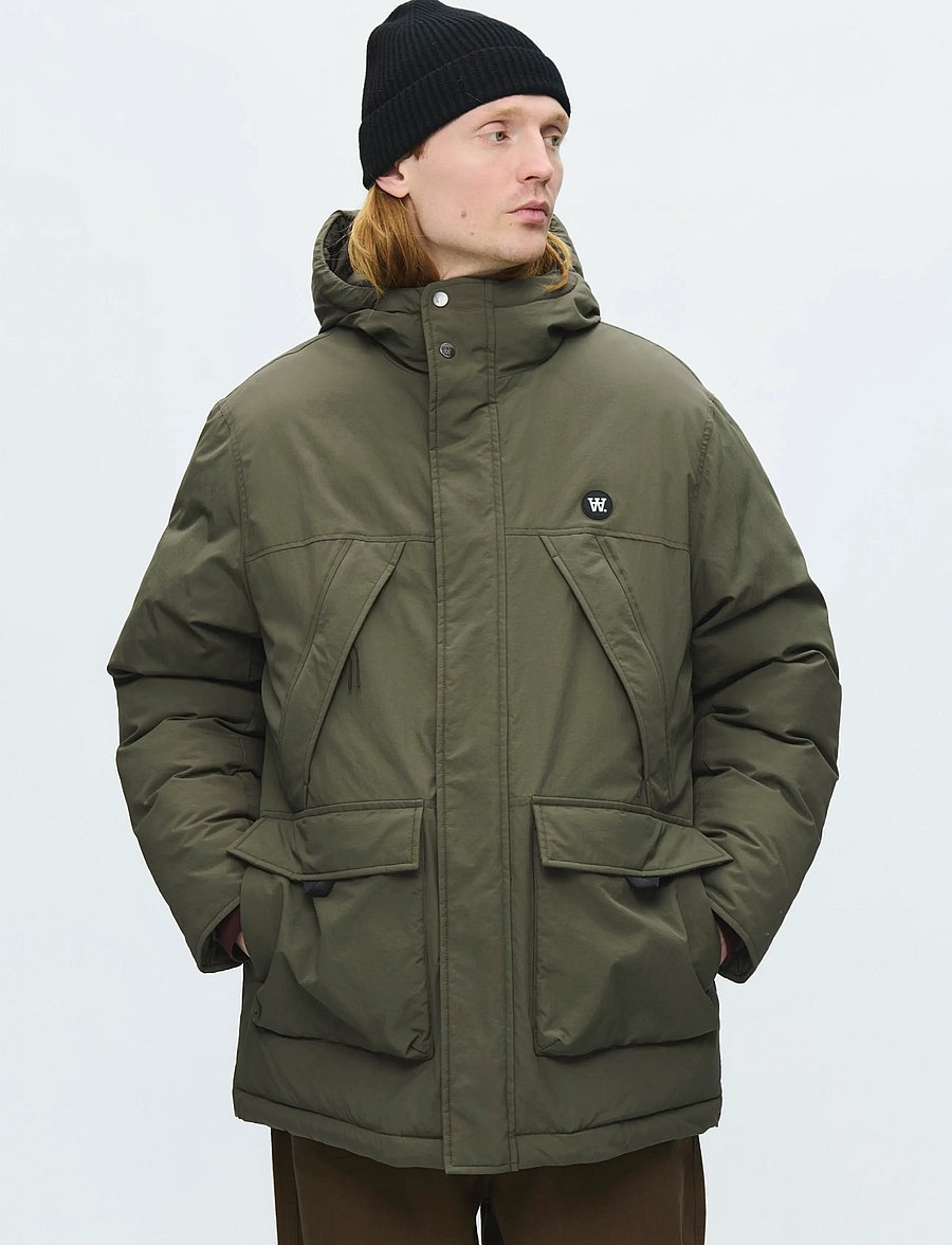 WOOD WOOD - WWBastian x jacket 25491 - parkas - deep depths - 0
