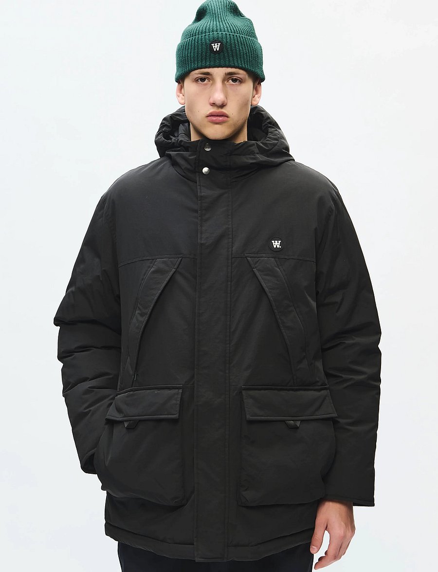 WOOD WOOD - WWBastian x jacket 25491 - parkas - meteorite - 0