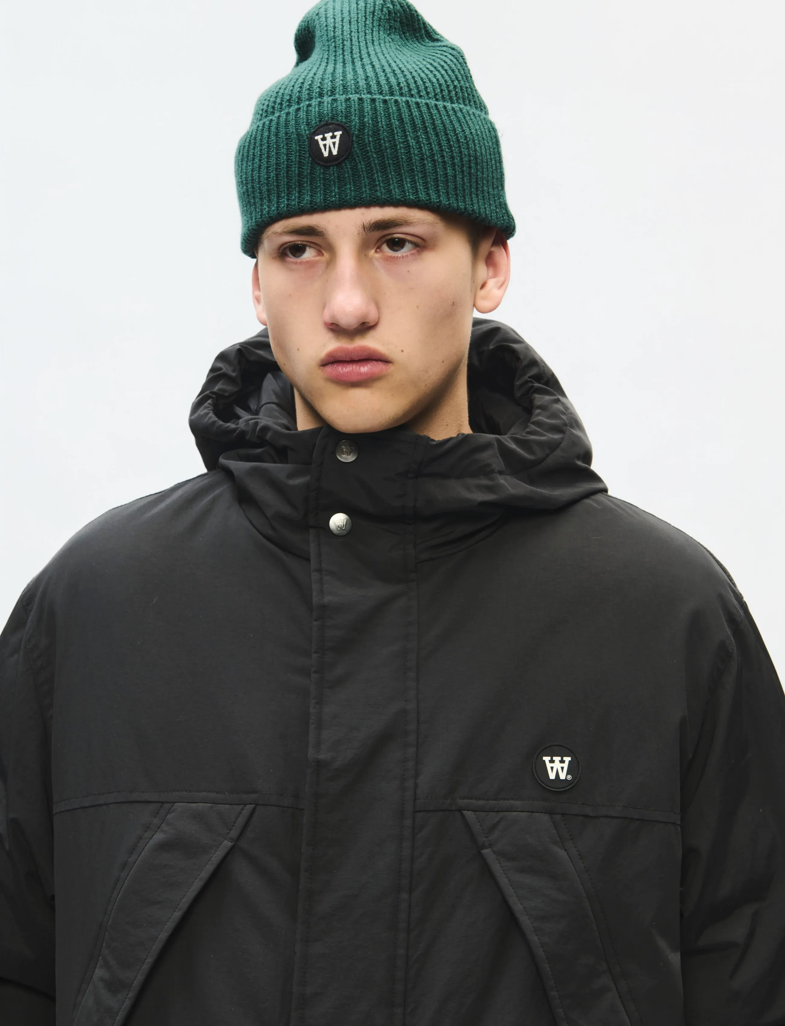 WOOD WOOD - WWBastian x jacket 25491 - parkas - meteorite - 3