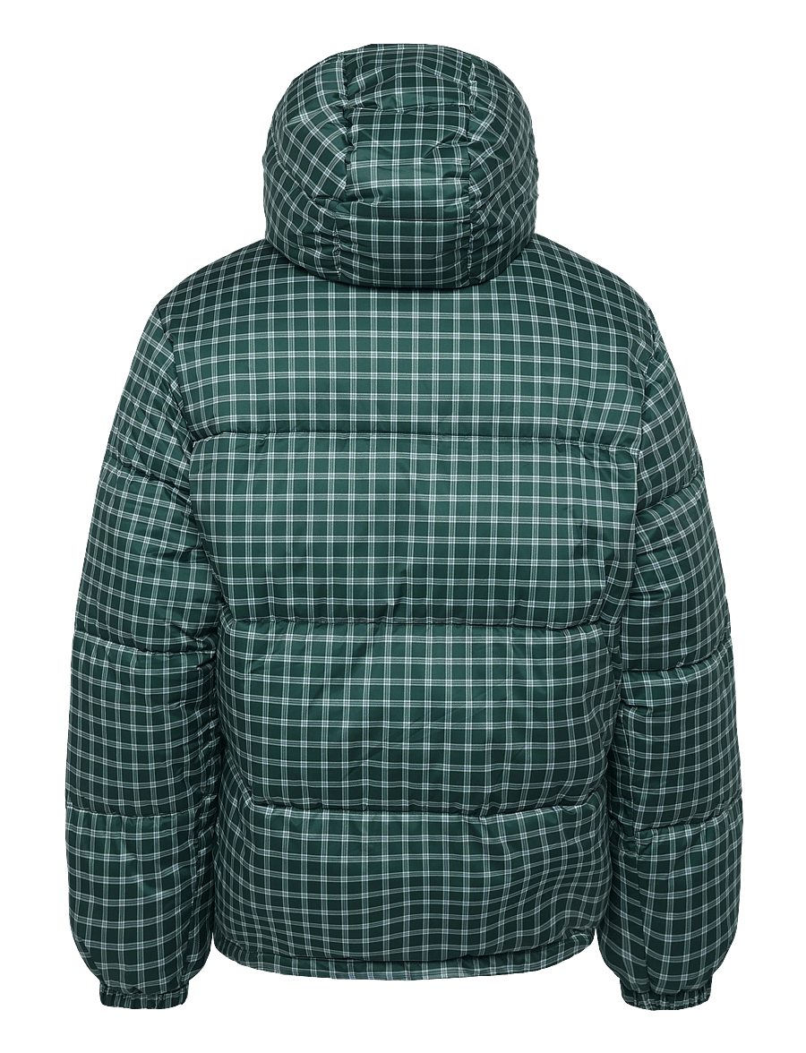 WOOD WOOD - WWKai x puffer jacket 25484 - down jackets - ponderosa pine check - 2
