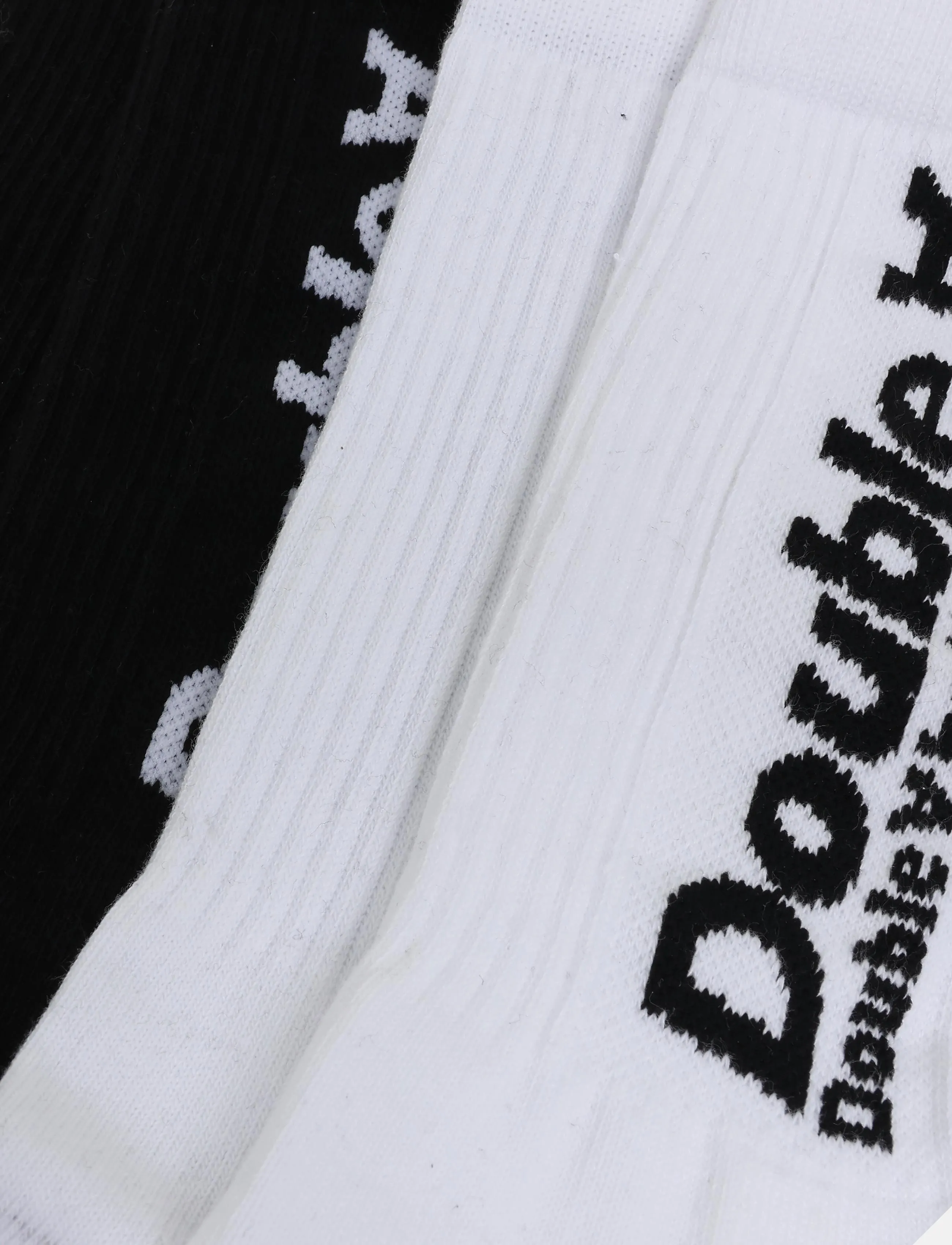WOOD WOOD - WWRyder 2 pack sock itc 25330 - urheilusukat - black/white + white/black - 2