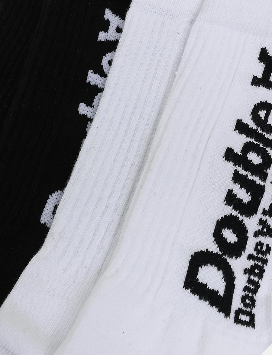WOOD WOOD - WWRyder 2 pack sock itc 25330 - urheilusukat - black/white + white/black - 2