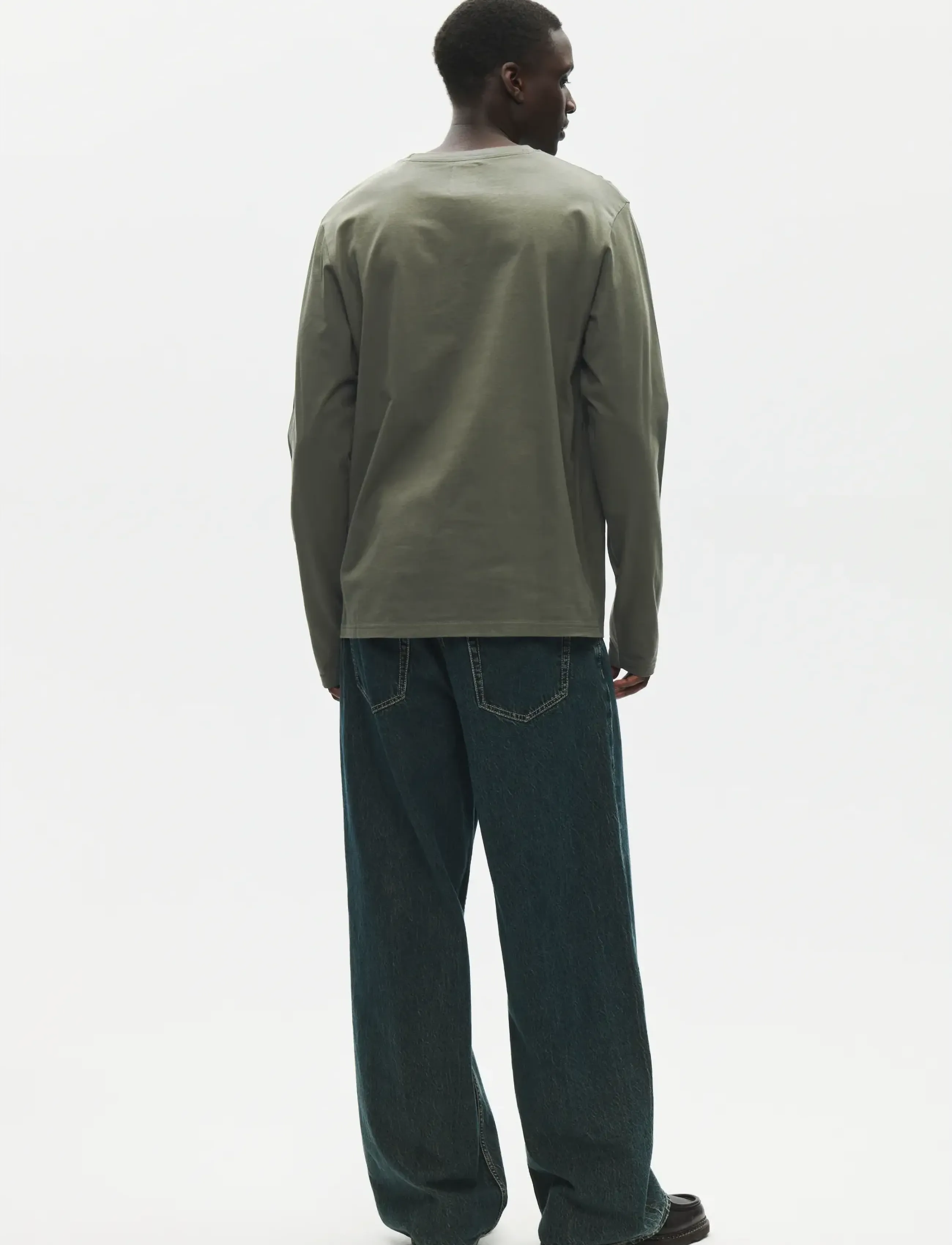 WOOD WOOD - WWAce LS tee 25074 - pikkade varrukatega t-särgid - grape leaf - 3