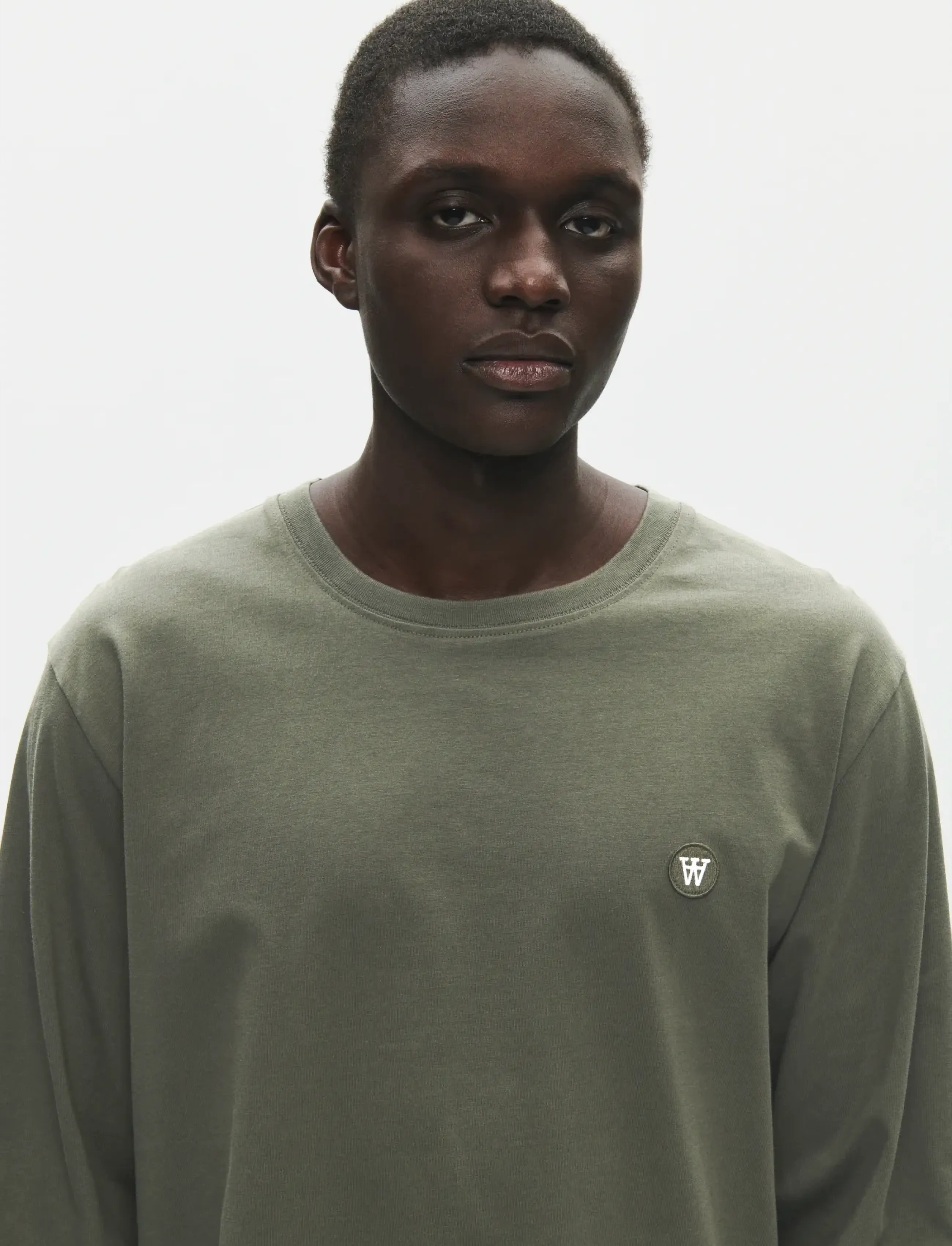 WOOD WOOD - WWAce LS tee 25074 - pikkade varrukatega t-särgid - grape leaf - 4