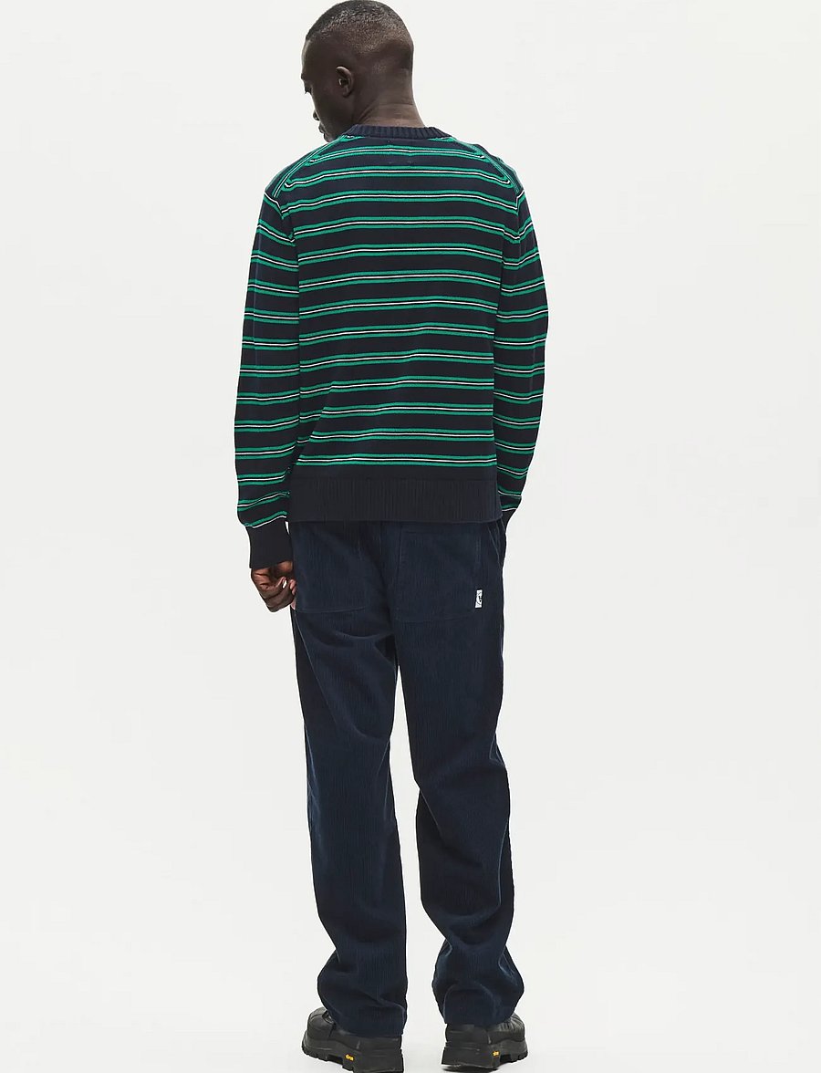 WOOD WOOD - WWCalle crew neck 25516 - round necks - salute stripe - 4