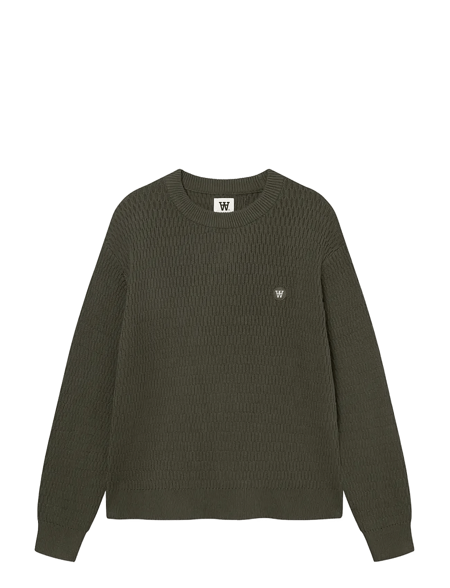 WOOD WOOD - WWKamper crew neck 25515 - round necks - deep depths - 1