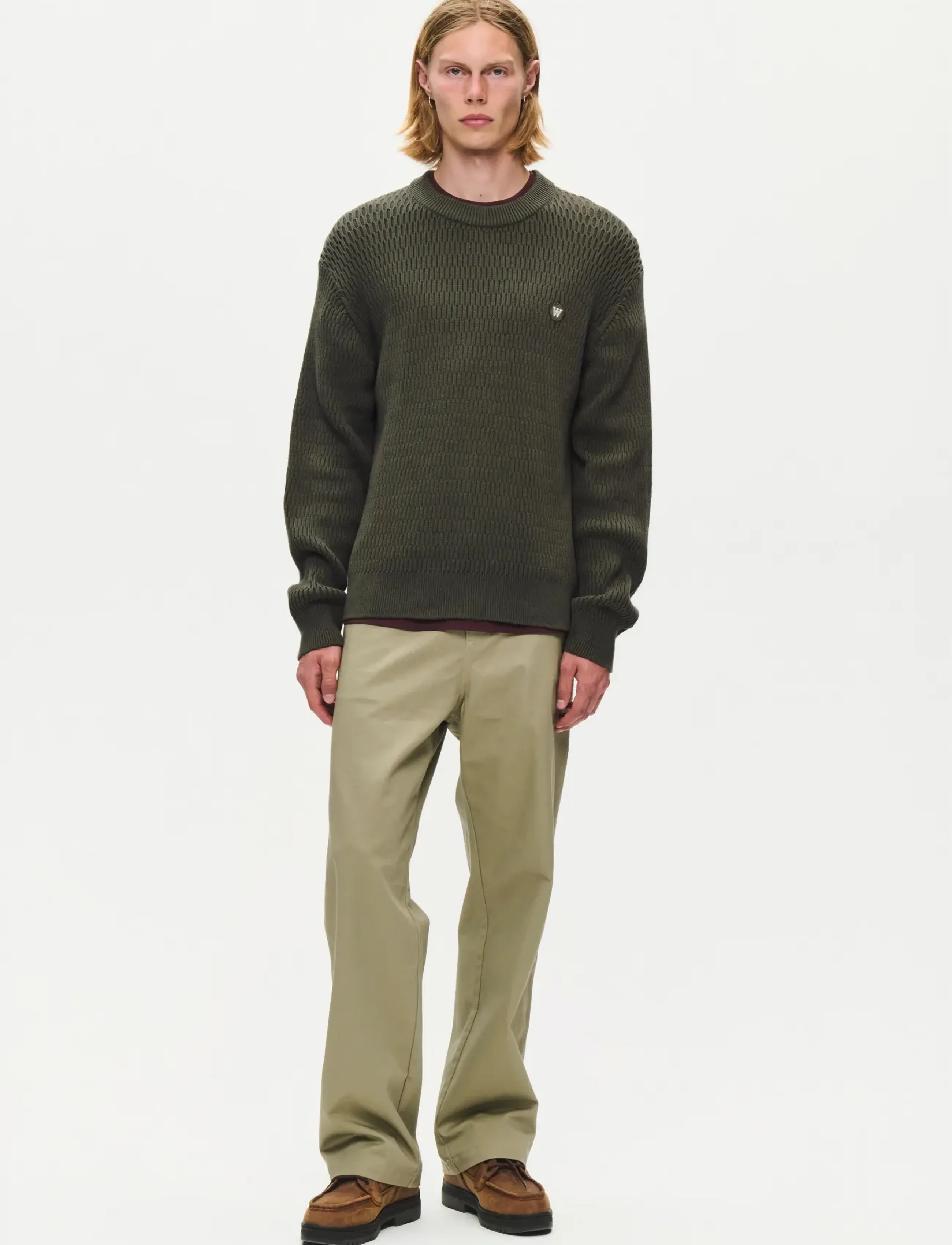 WOOD WOOD - WWKamper crew neck 25515 - round necks - deep depths - 2